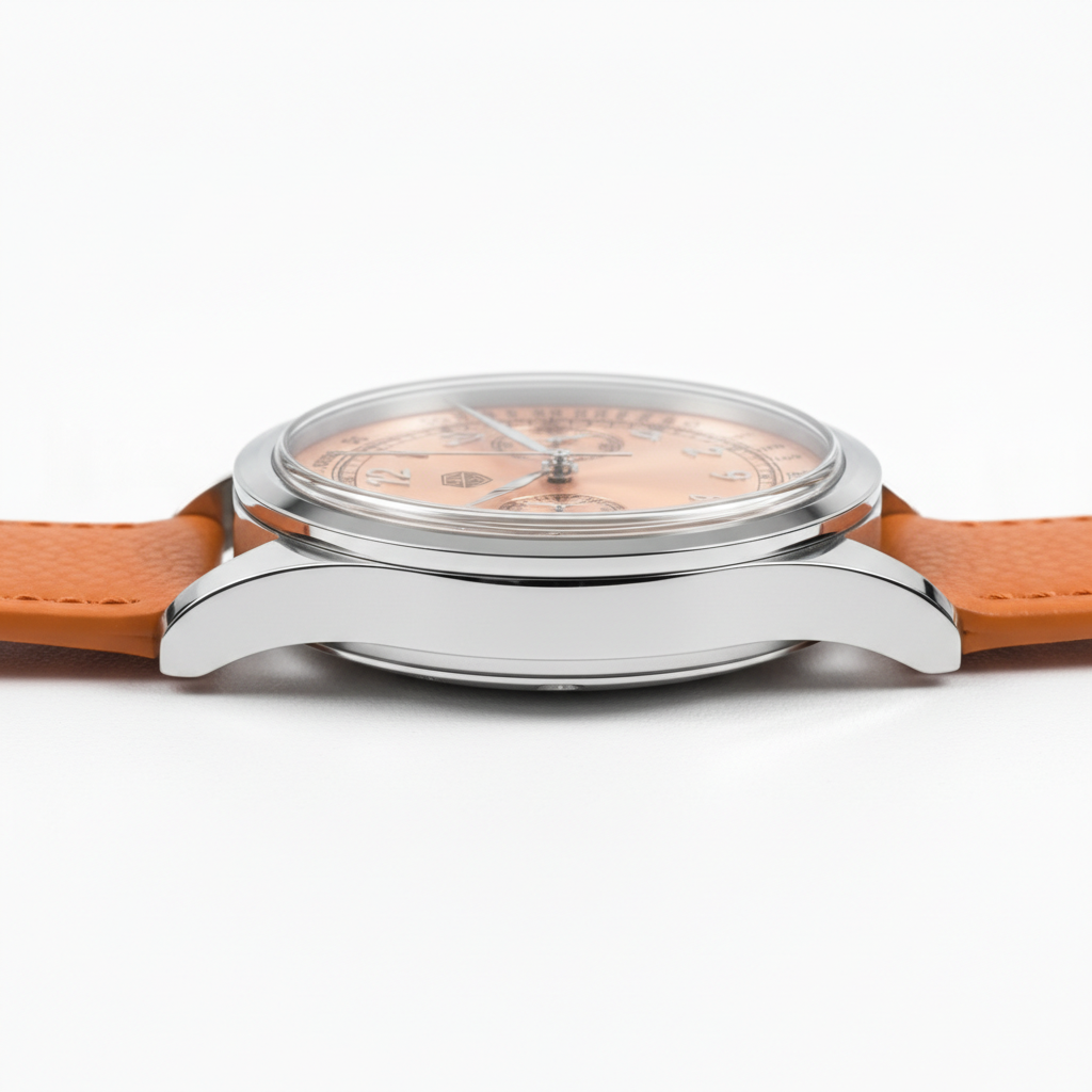 San Martin SN0101-G-JS-1 - side profile domed crystal