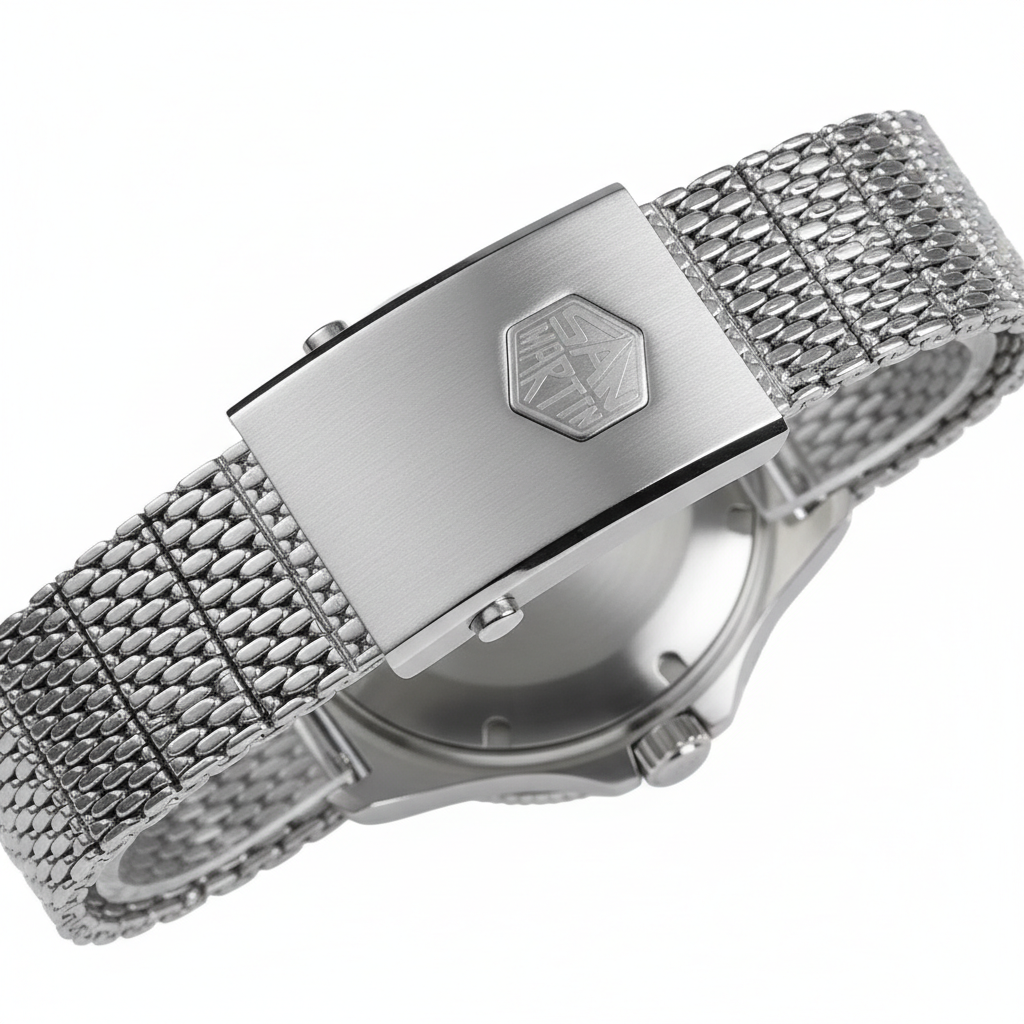 San Martin SN0118 - Autom - clasp, mesh bracelet