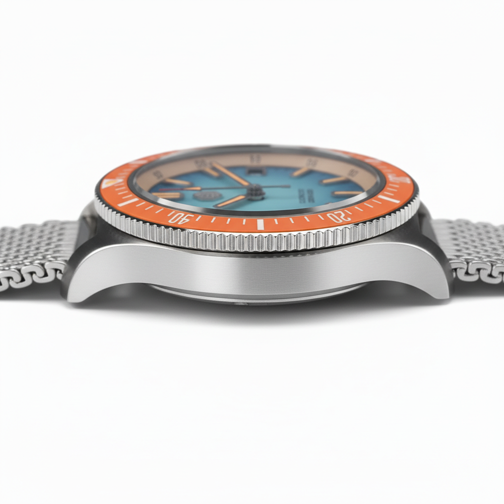 San Martin SN0118 - Autom - side profile, case