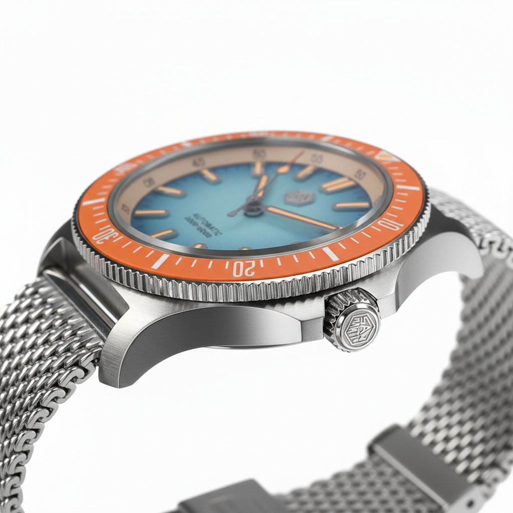 San Martin SN0118 - Autom - angled, crown detail
