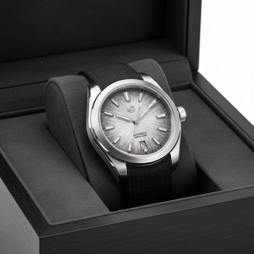 San Martin SN0144 - Automatic Mechanical Watch with Alarm breitvacher