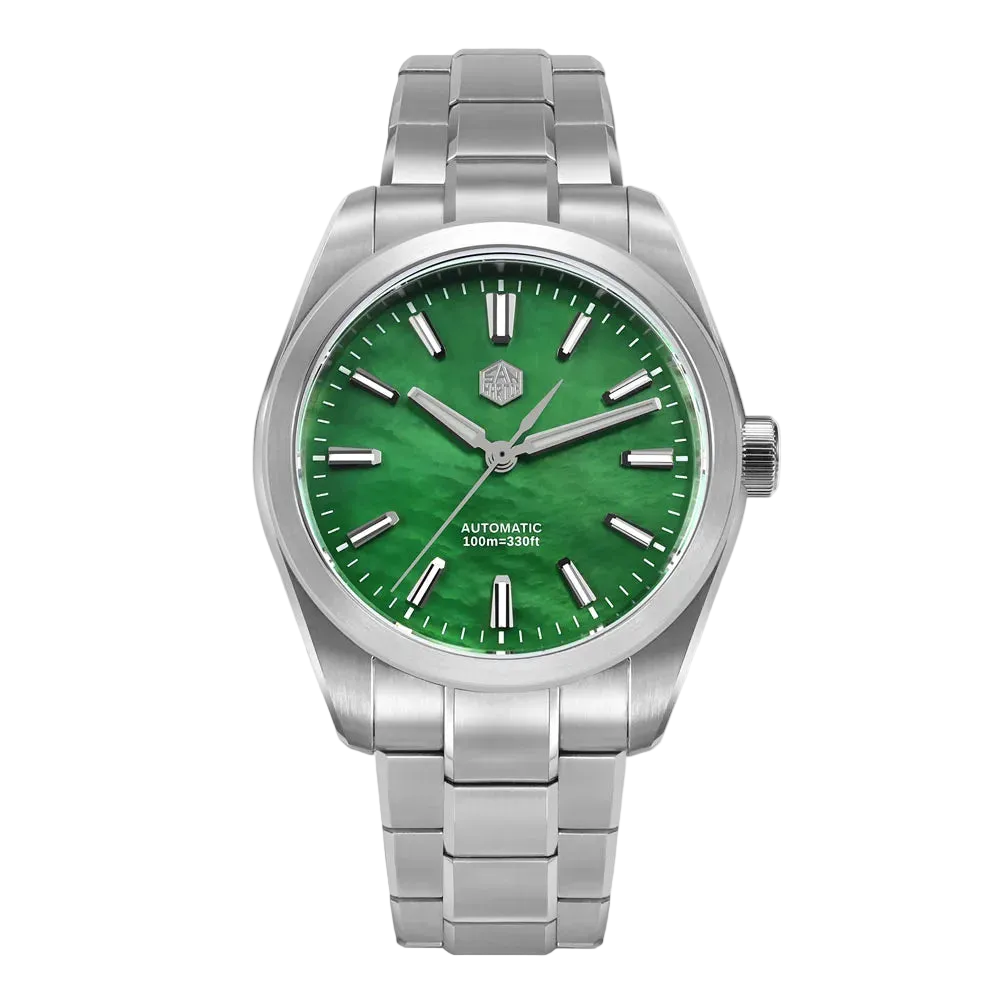 San Martin SN0144 GX4 - L - grey jubilee bracelet watch