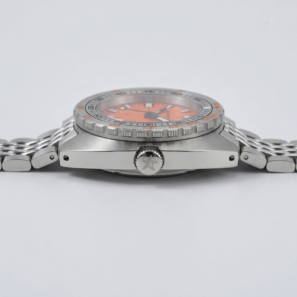 SEESTERN S406 - side profile case crown