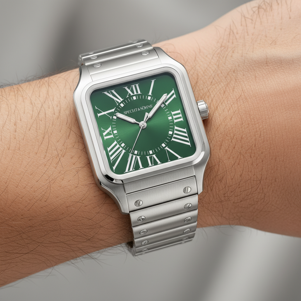 Specht & Söhne Santons - C - green dial wrist