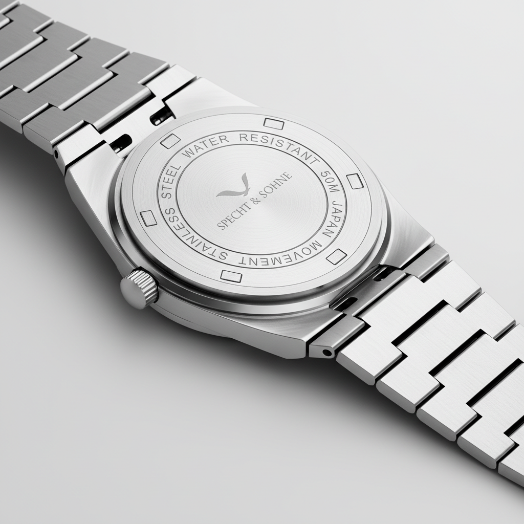 Specht & Söhne SP0003 - M - stainless steel bracelet front view