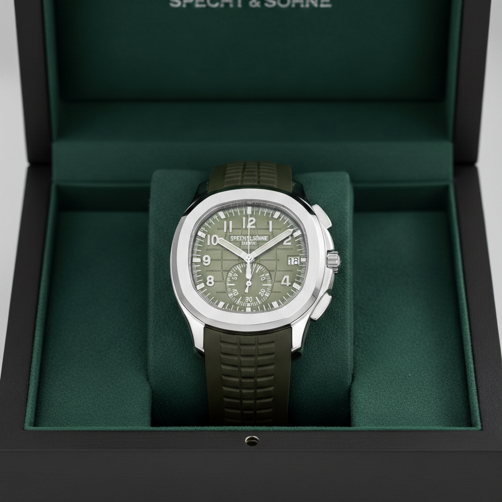 Specht & Söhne SP0006 - M - refined minimalist steel watch packshot