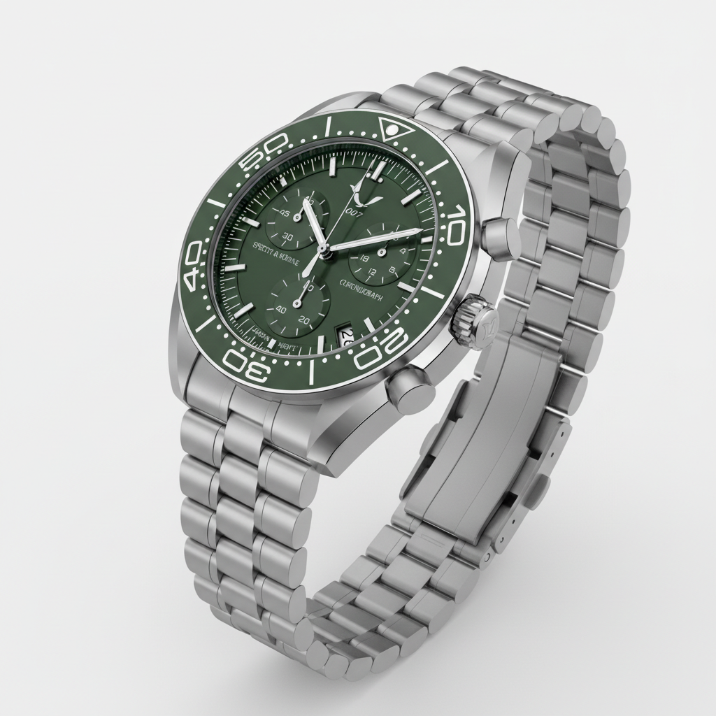 Specht & Söhne SP0007 - M - green dial angled