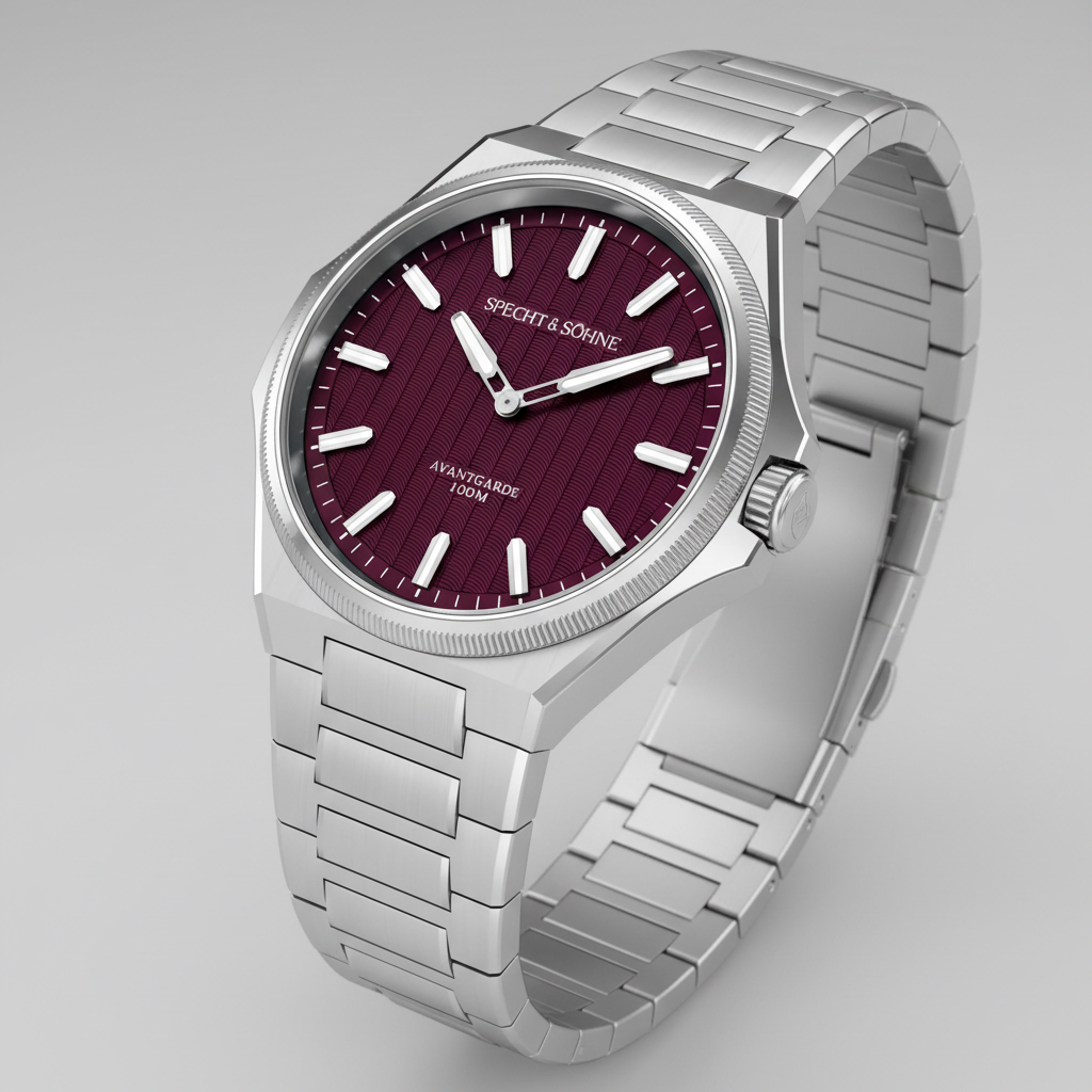 Specht & Söhne SP0027 - M - Men Quartz Ultrathin Watch three quarter view
