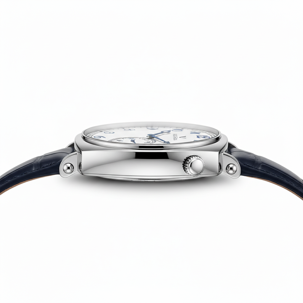 Specht & Söhne SP-1921 - - close-up side, engineered case, luxury chronograph