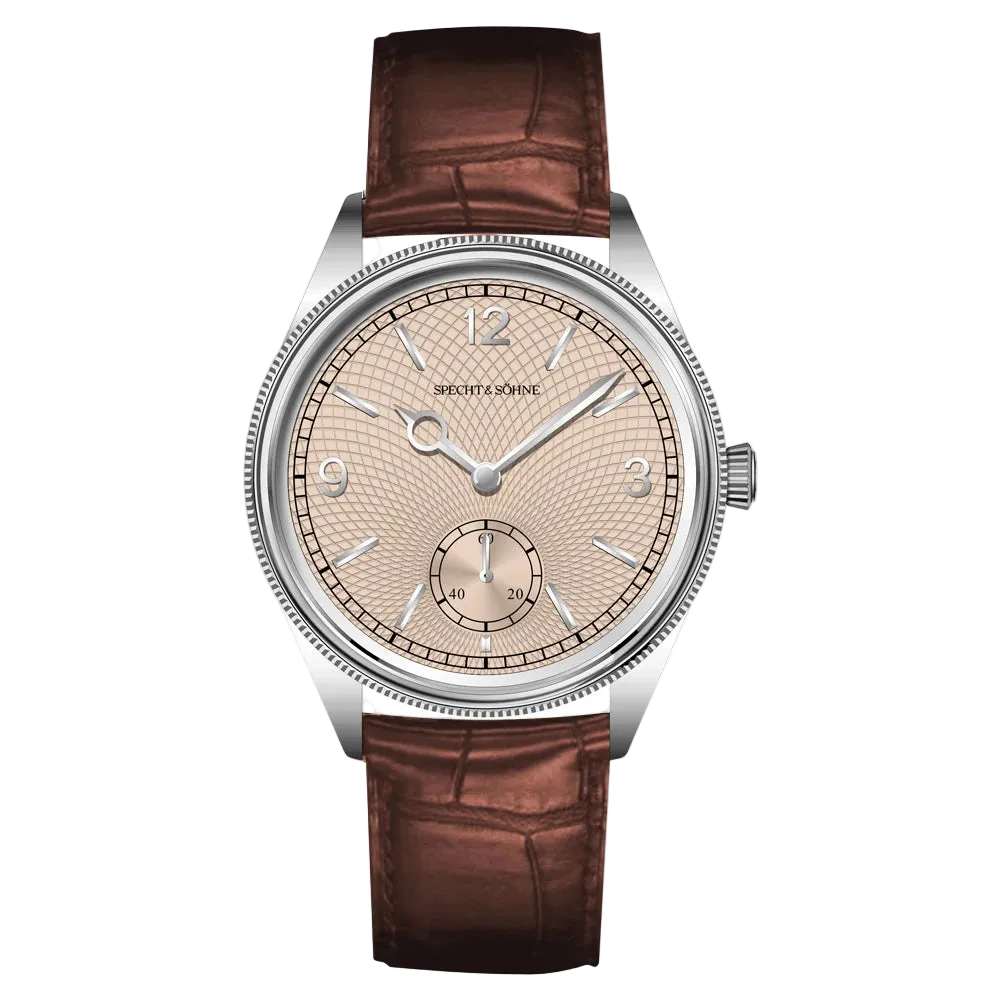 Specht & Söhne SP-1908 - - silver, patterned dial