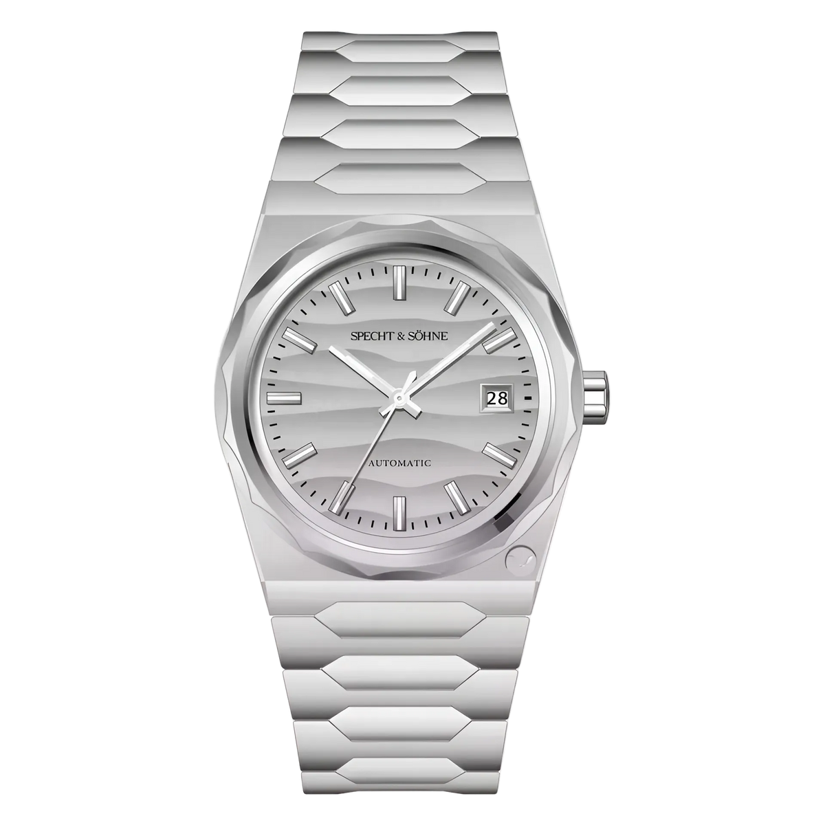 Specht & Söhne SP222 - - silver watch black