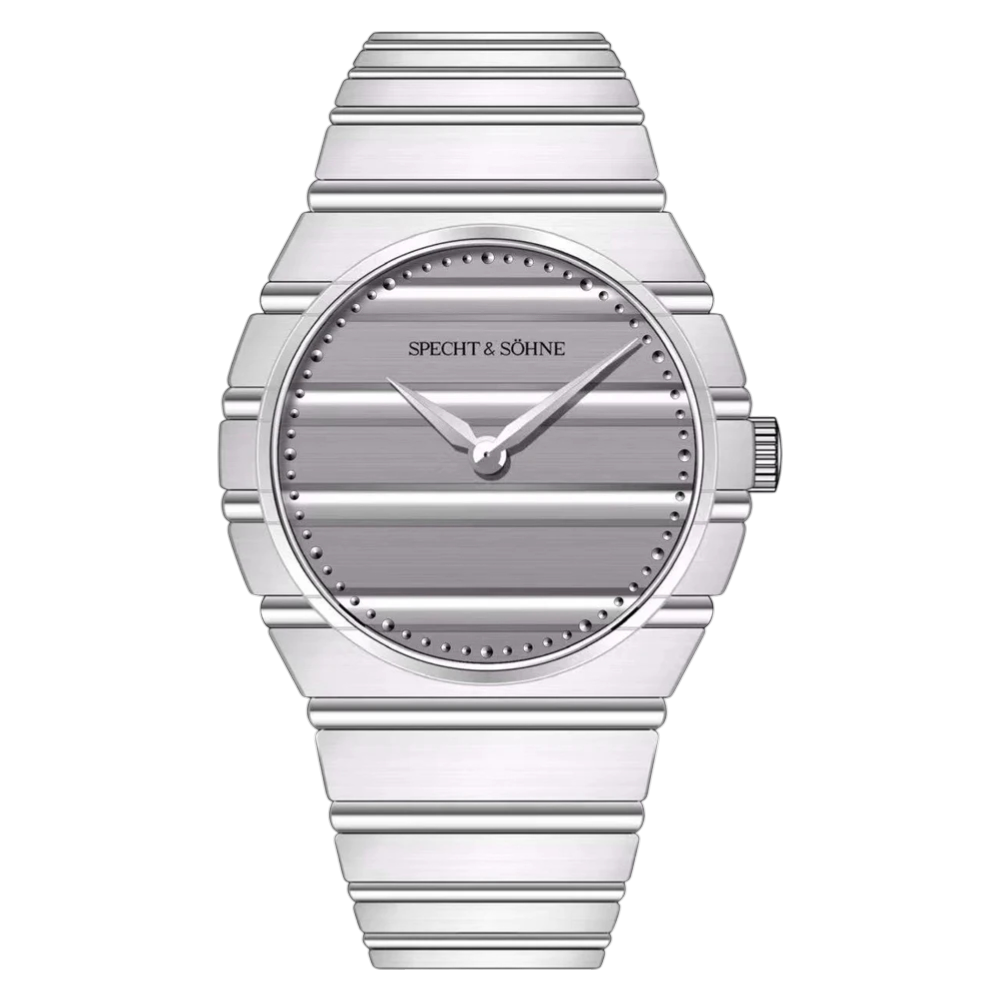 Specht & Söhne POL - Men' - front view, grey dial