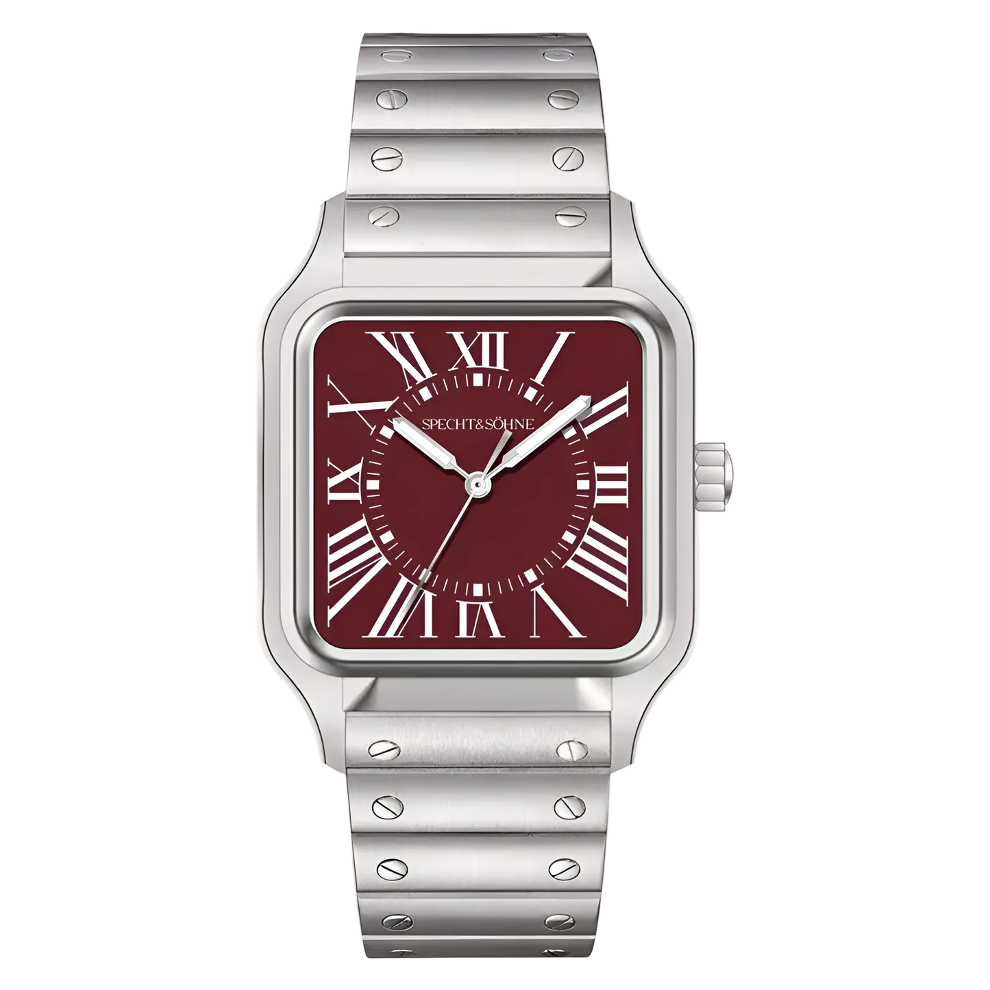 Specht & Söhne Santons - C - red dial front view