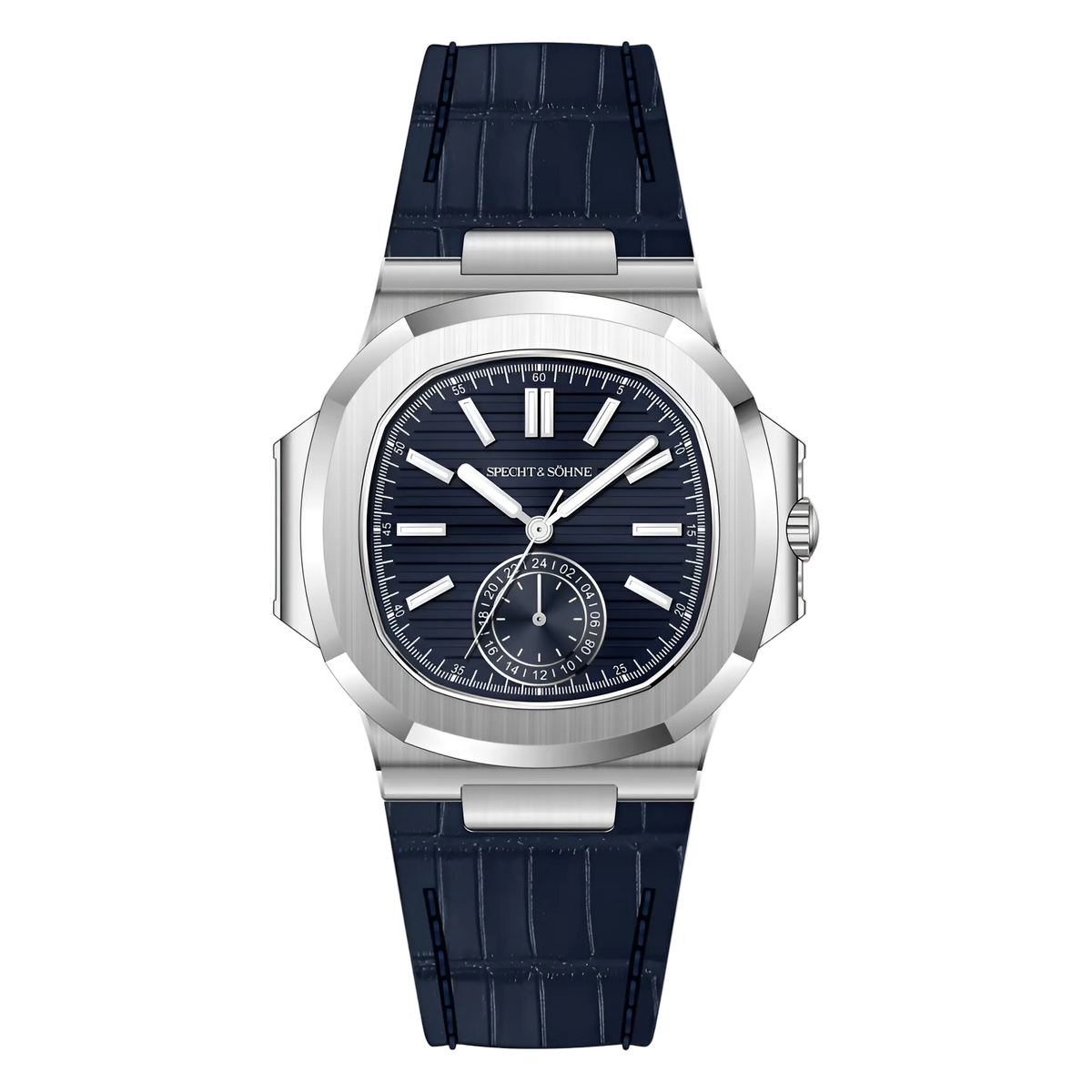 Specht & Söhne SP-5980 - - blue dial, blue strap