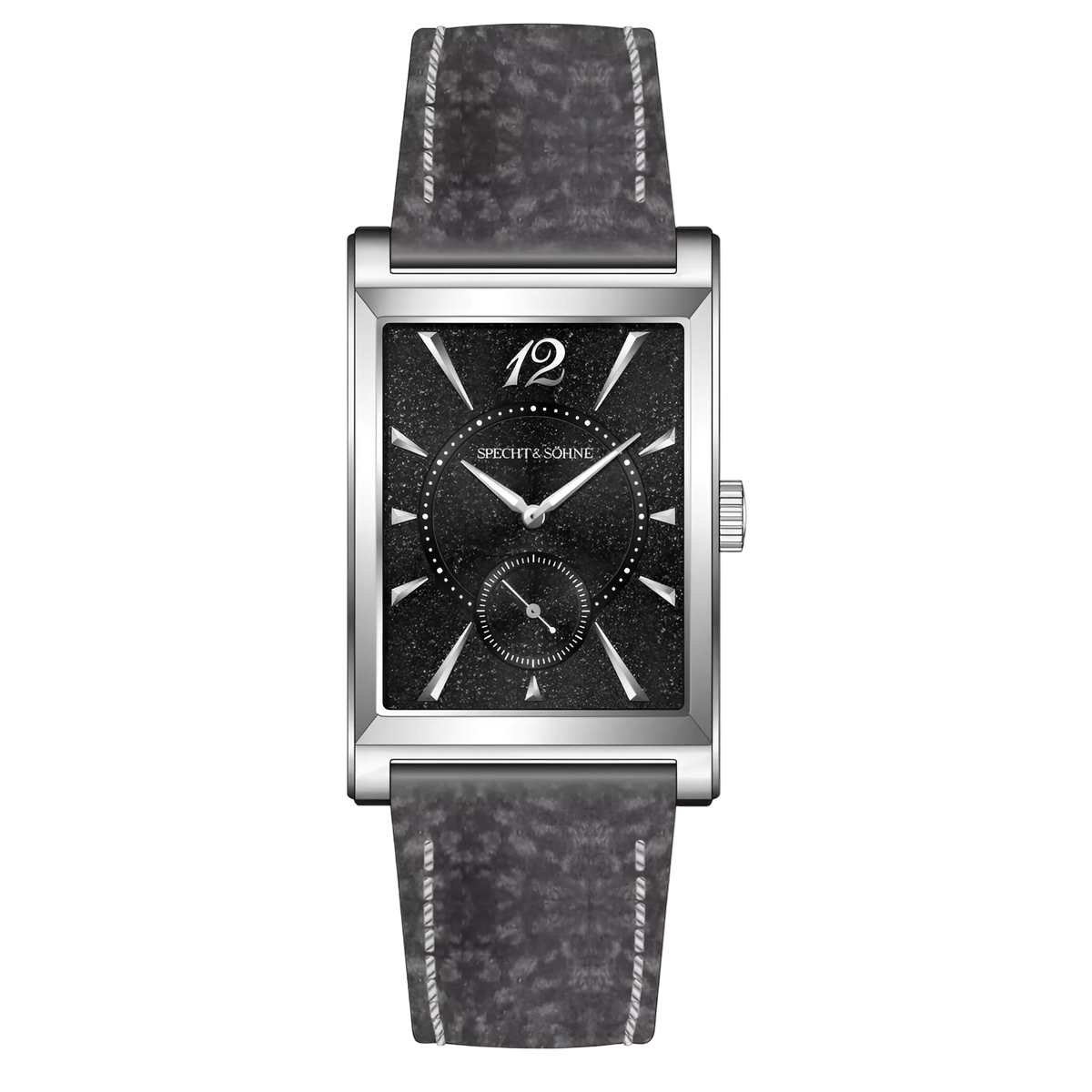 Specht & Söhne SP-TANK - - black dial, dark strap
