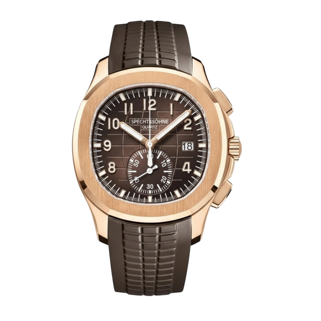 Specht & Söhne SP0006 - M - brown dial, rose gold