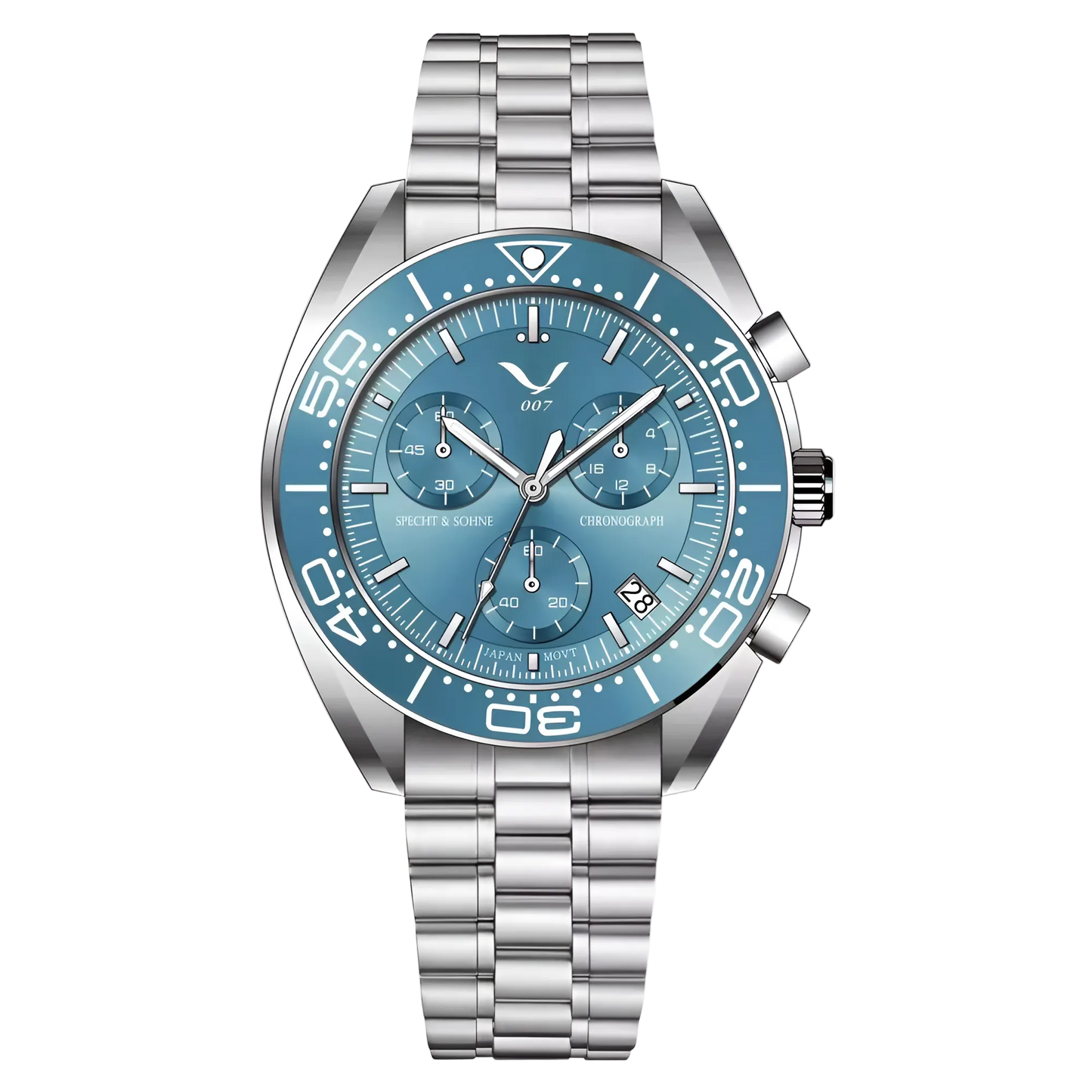 Specht & Söhne SP0007 - M - blue dial front