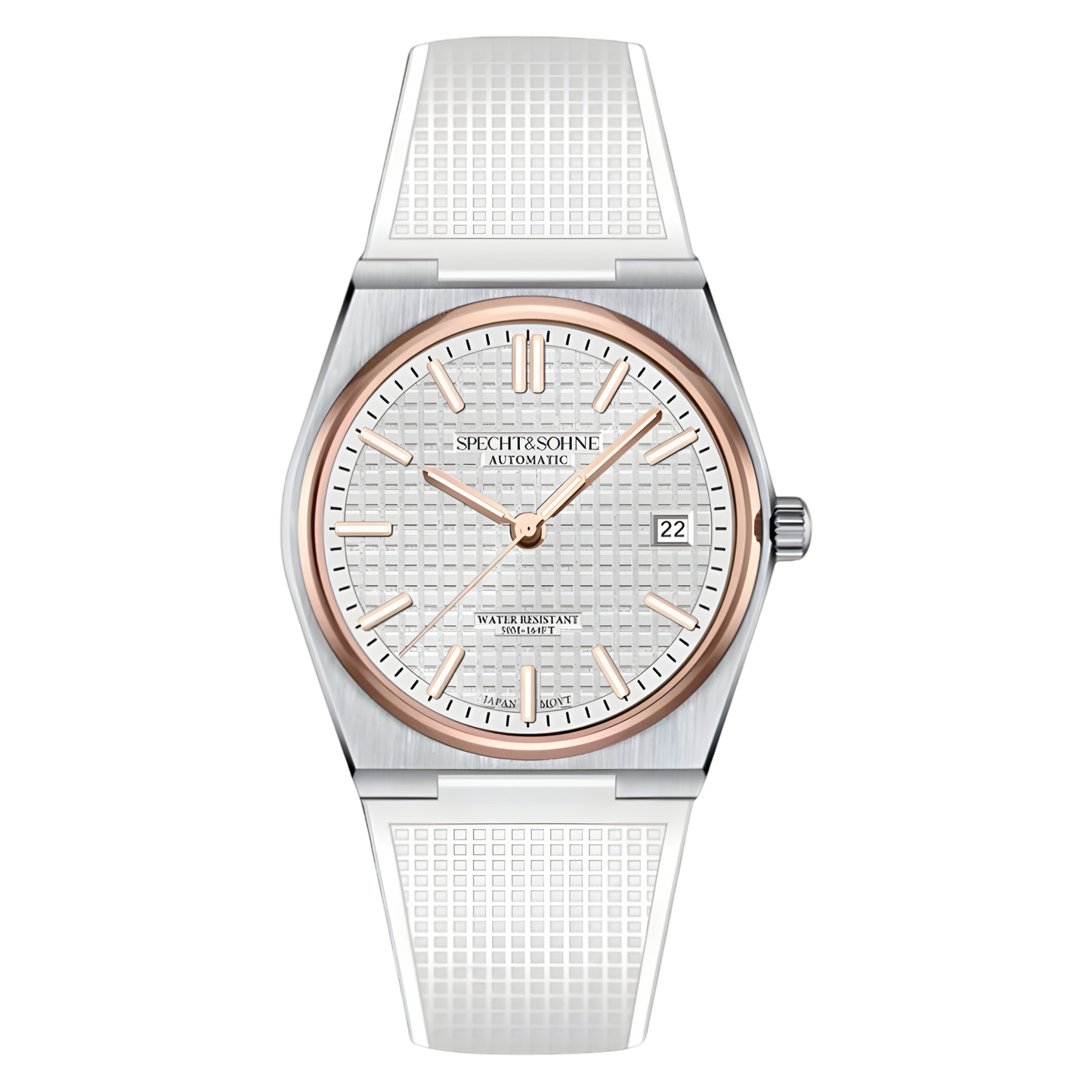 Specht & Söhne SP0007-5 - - white dial, rose gold
