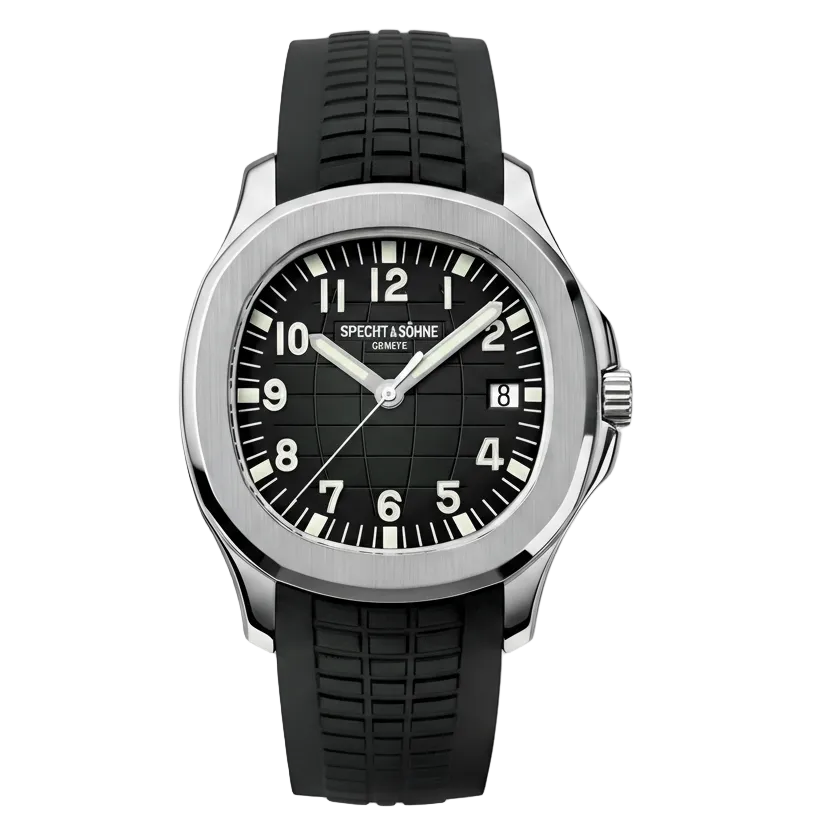 Specht & Söhne SP0008 - A - blue dial, front view