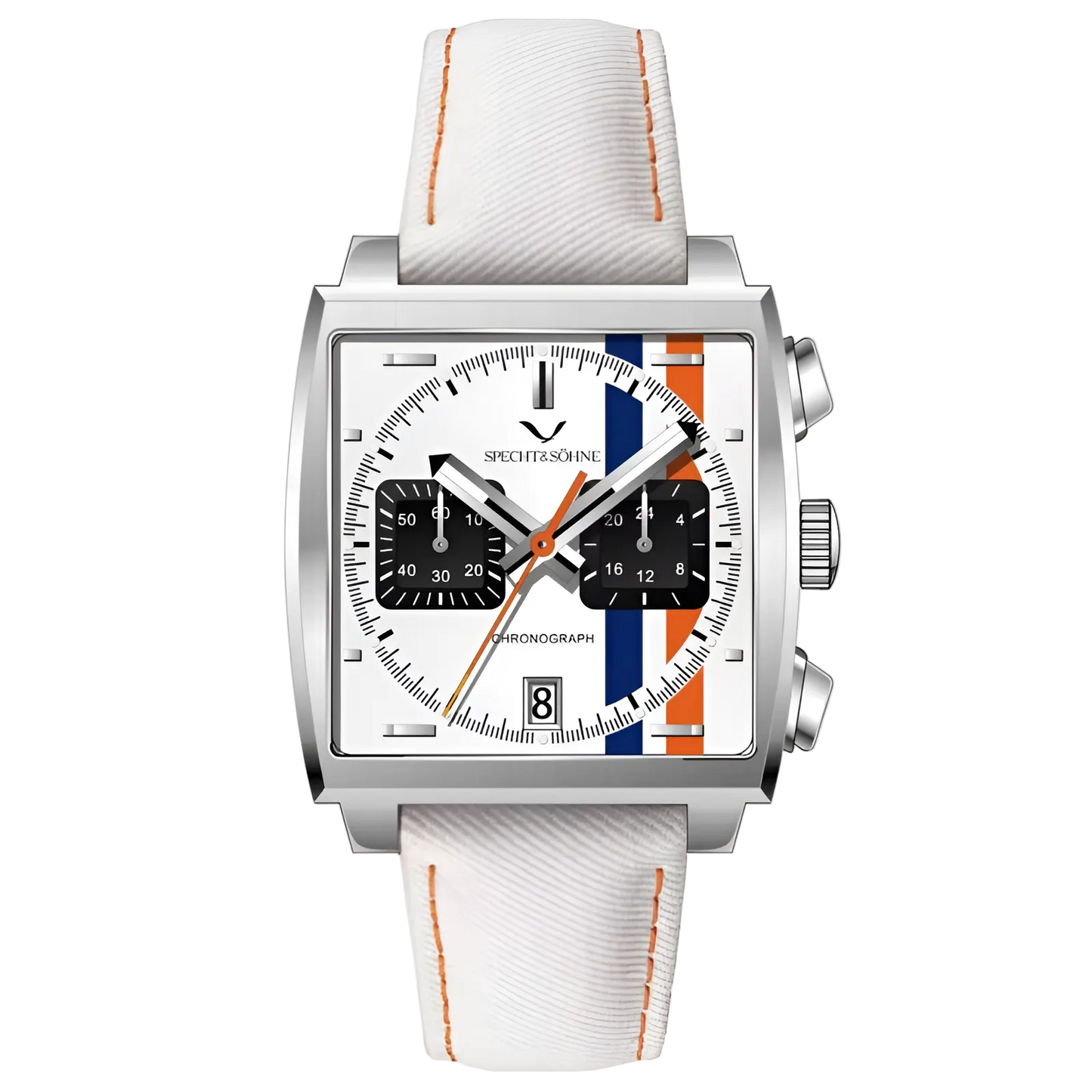 Specht & Söhne SP0009 - M - white strap frontal
