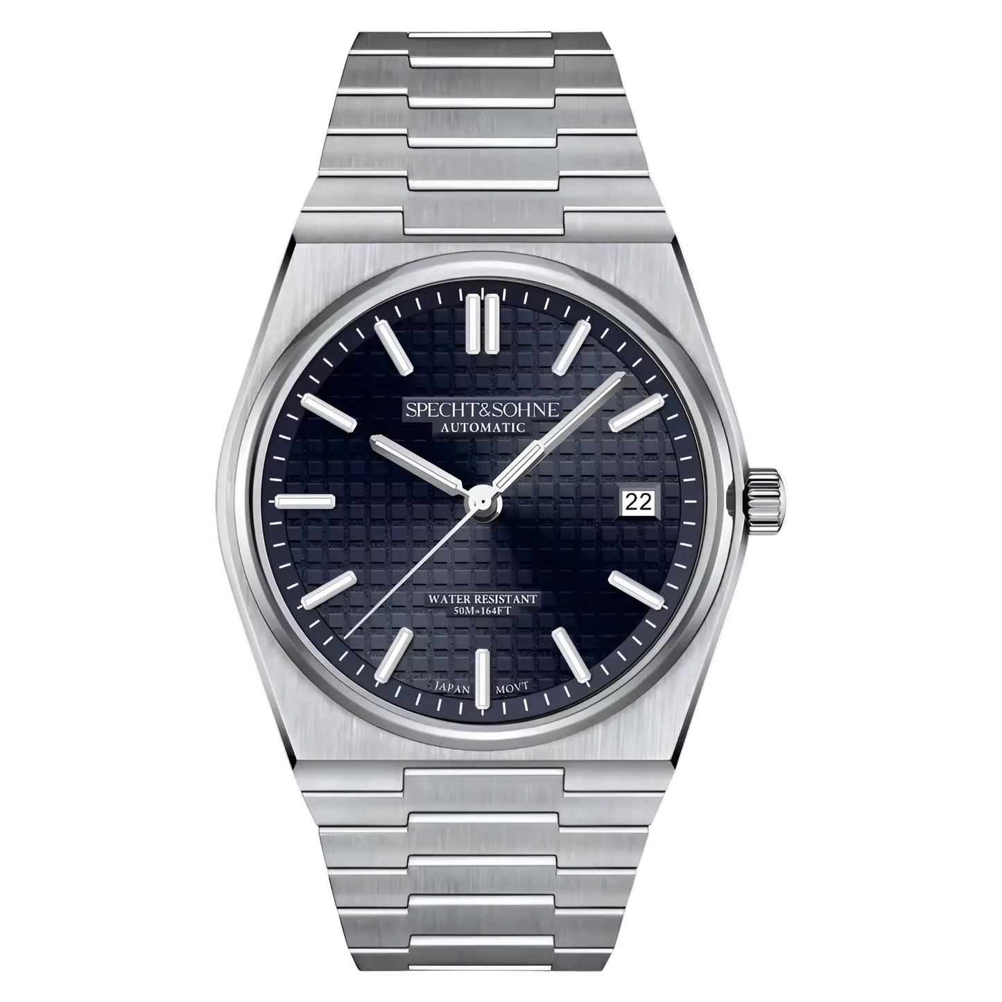 Specht & Söhne SP0014 - M - front, dark blue dial