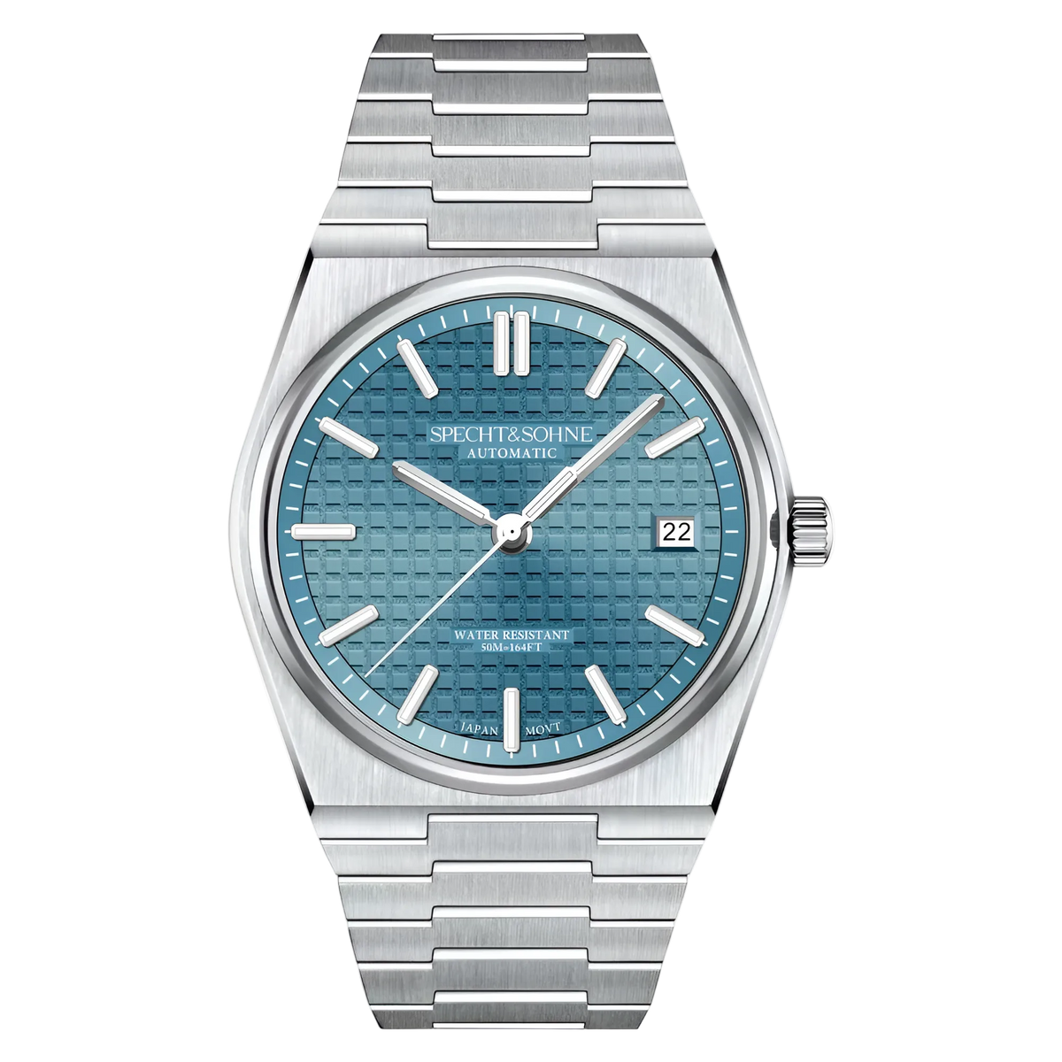 Specht & Söhne SP0014 - A - blue dial, silver bezel