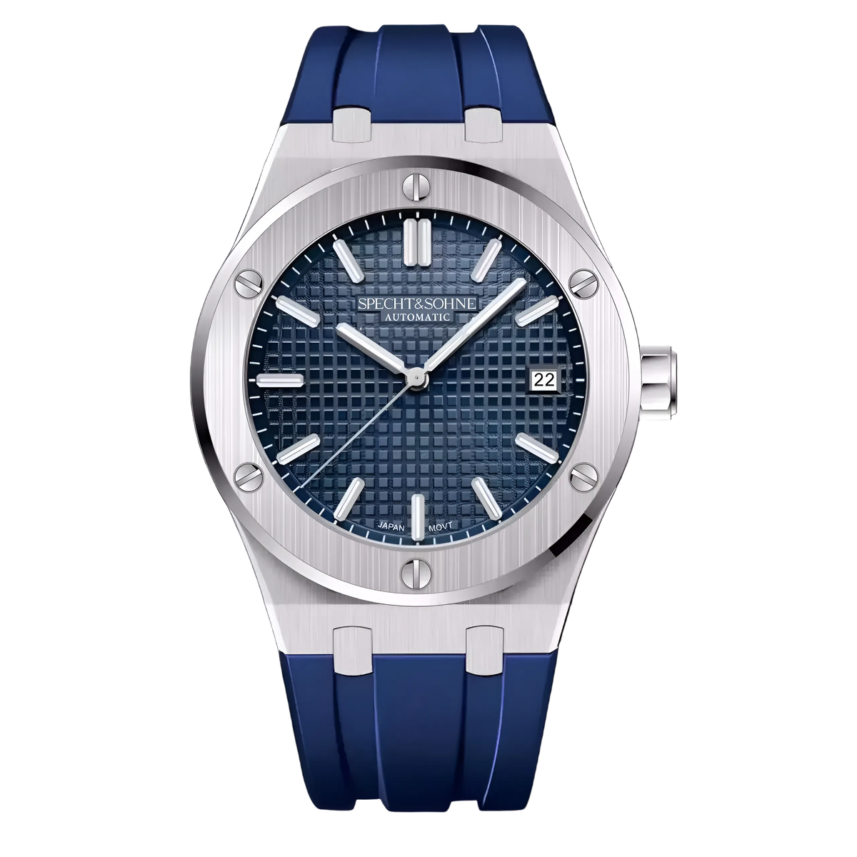 Specht & Söhne SP0016 - M - blue dial, rubber strap