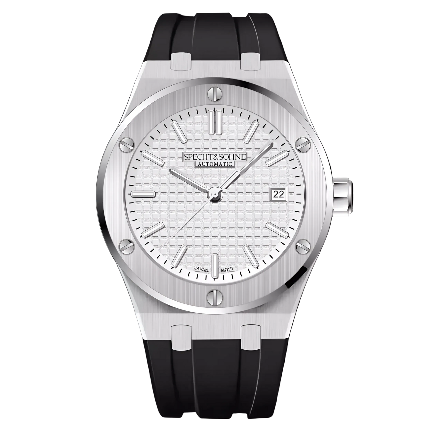 Specht & Söhne SP0016 - M - white dial, black strap