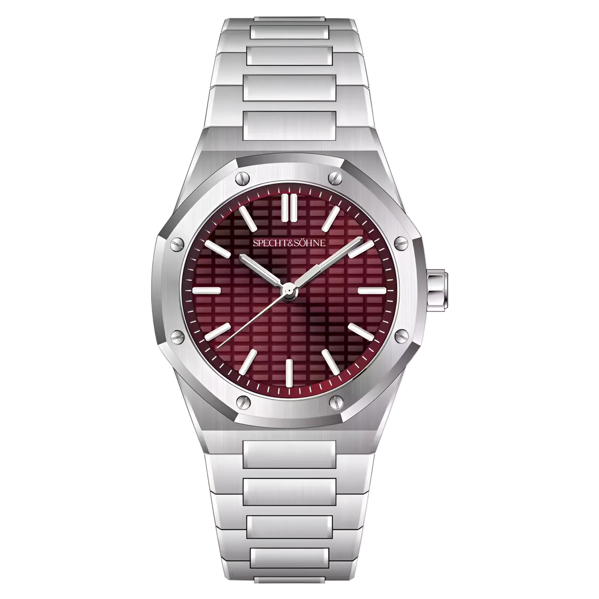 Specht & Söhne SP0026 - Q - red dial, front view