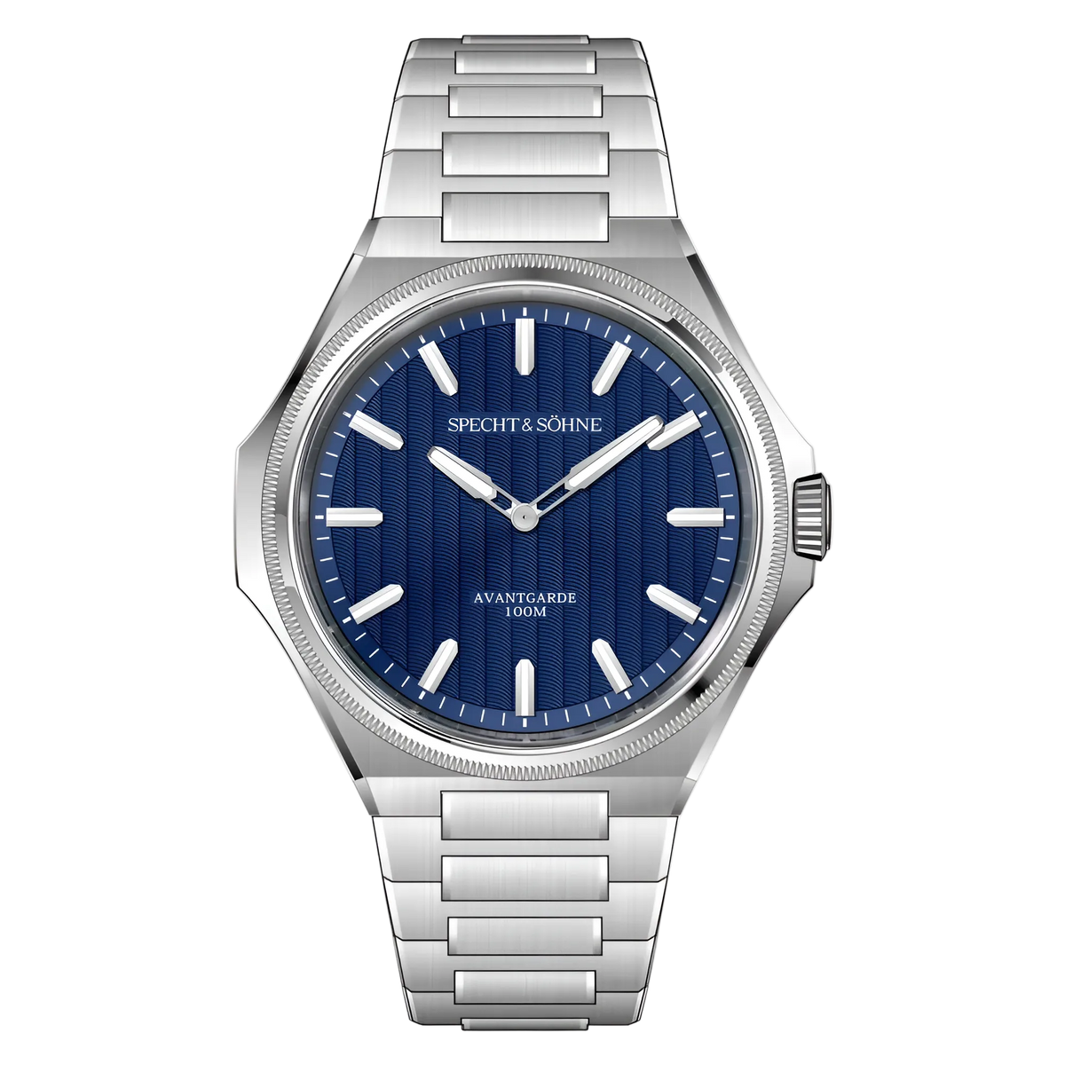 Specht & Söhne SP0027 - M - blue dial, front view