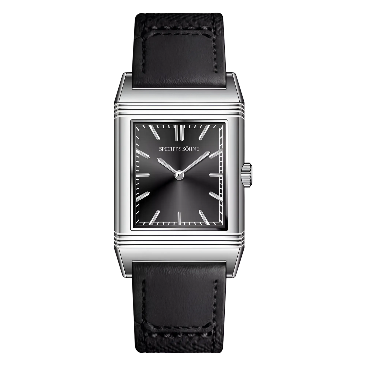 Specht & Söhne SP0028 - M - black dial, stick markers