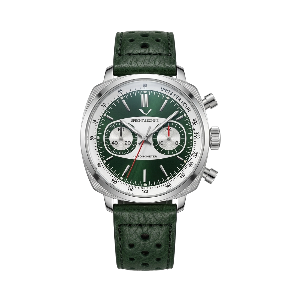 Specht & Söhne SP0035 - green dial front view packshot