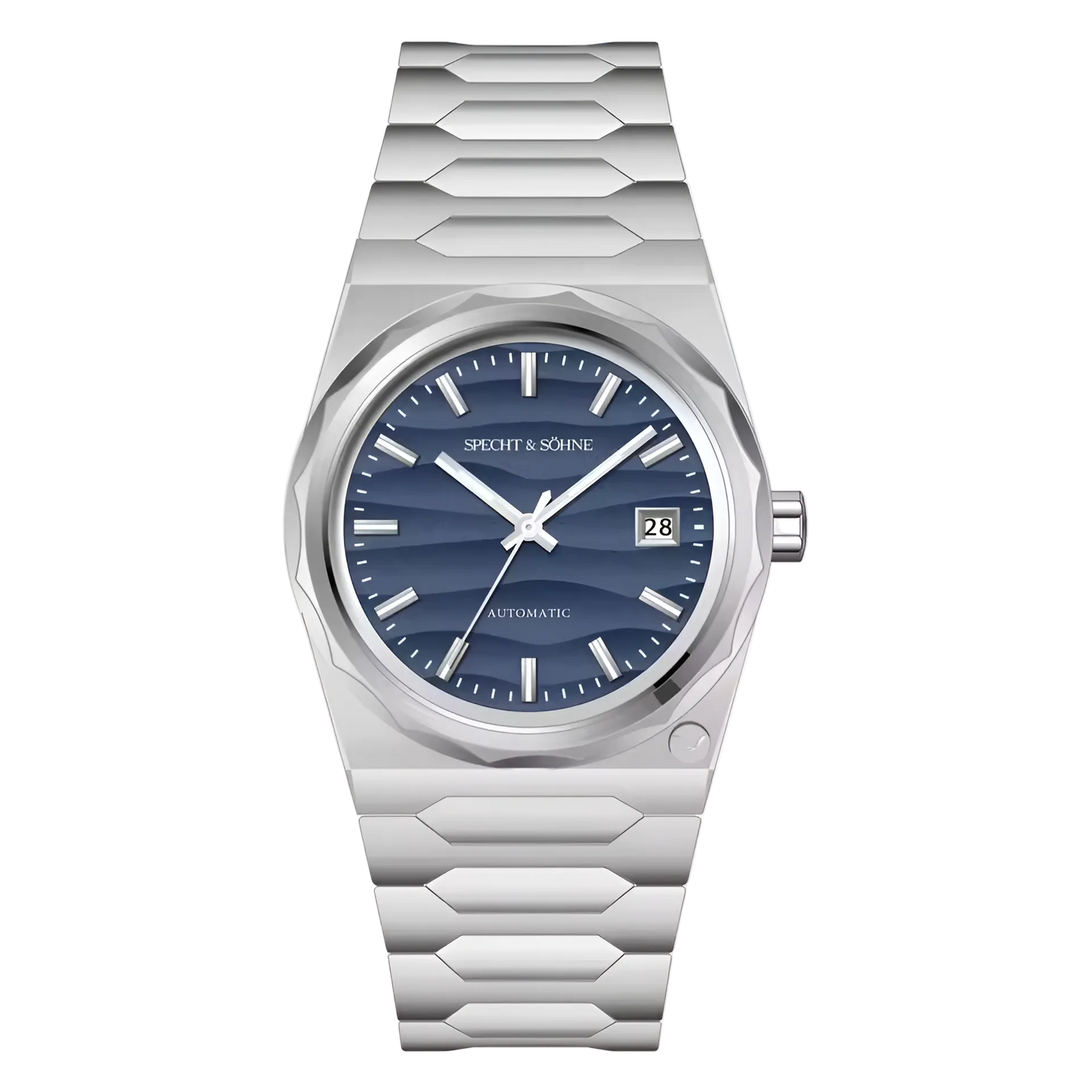 Specht & Söhne SS222 - Me - blue dial front
