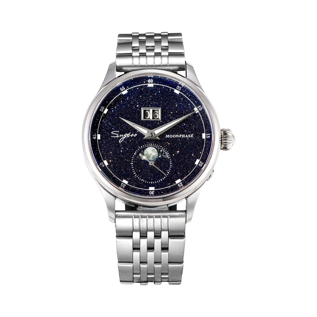 SUGESS 401B - steel bracelet front view packshot