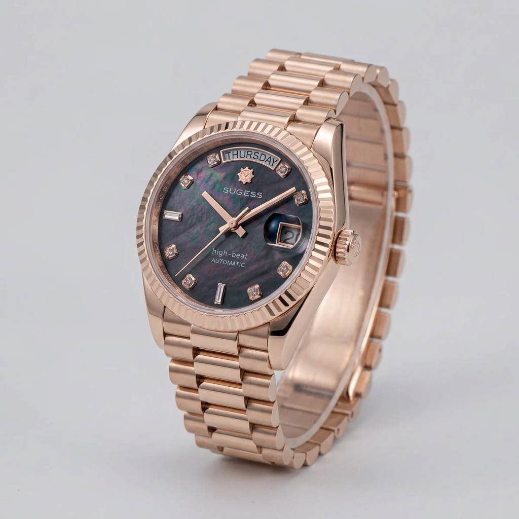 SUGESS S449 - three-quarter case view