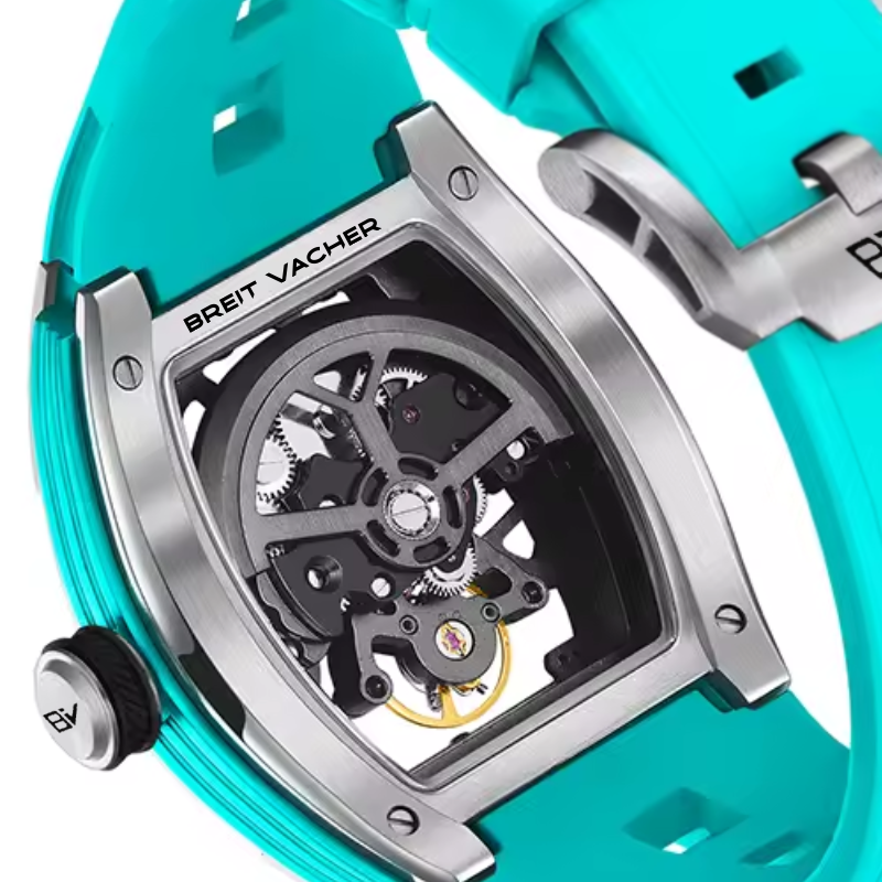 BREITVACHER 91981 - Autom - Back view, exposed movement