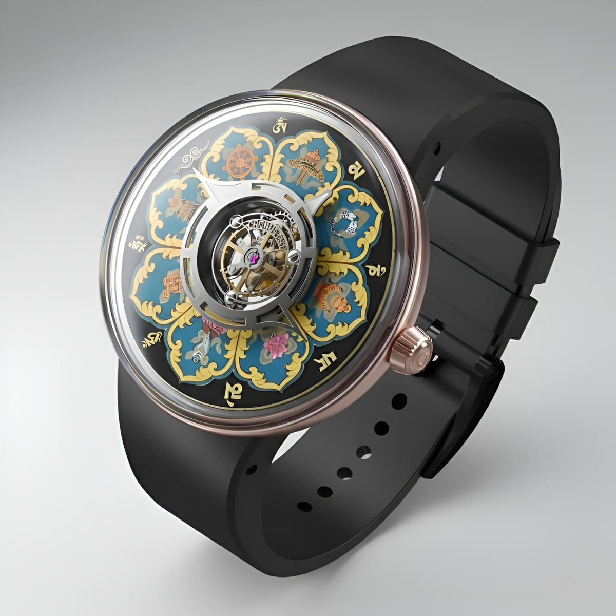 Cronusart CM023-008 Titanium Automatic Tourbillon Watch 120H Reserve breitvacher