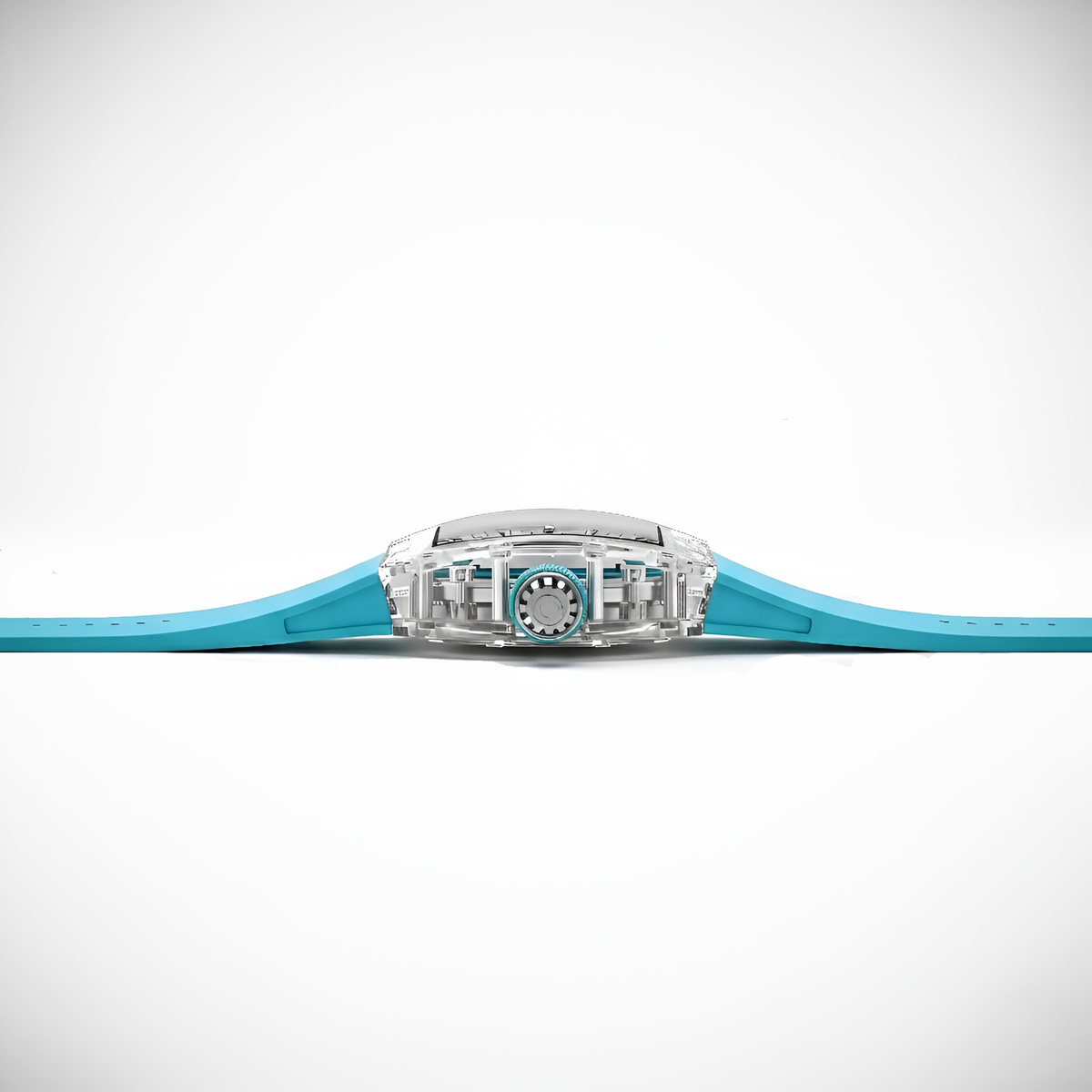Cronusart CM001-081 Transparent Automatic Watch - Tonneau Acrylic Edition breitvacher
