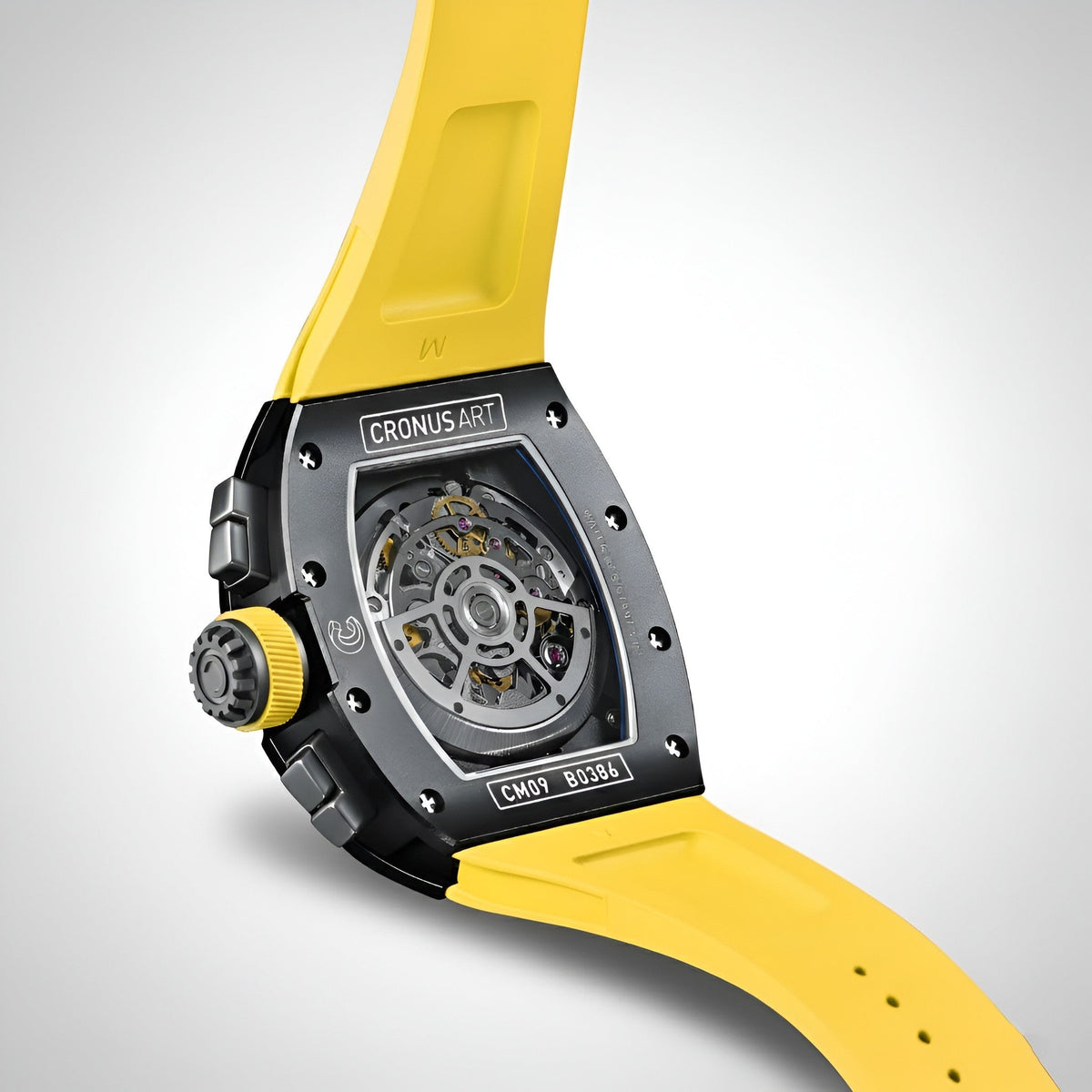 Cronusart CM002-01X Tonneau Automatic Chronograph Watch- Skeleton Edition breitvacher