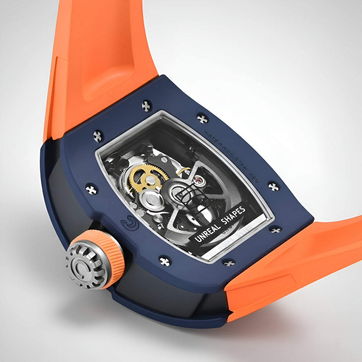 Cronusart CM011-011 Tonneau Automatic Skeleton Watch - Space Station Edition breitvacher