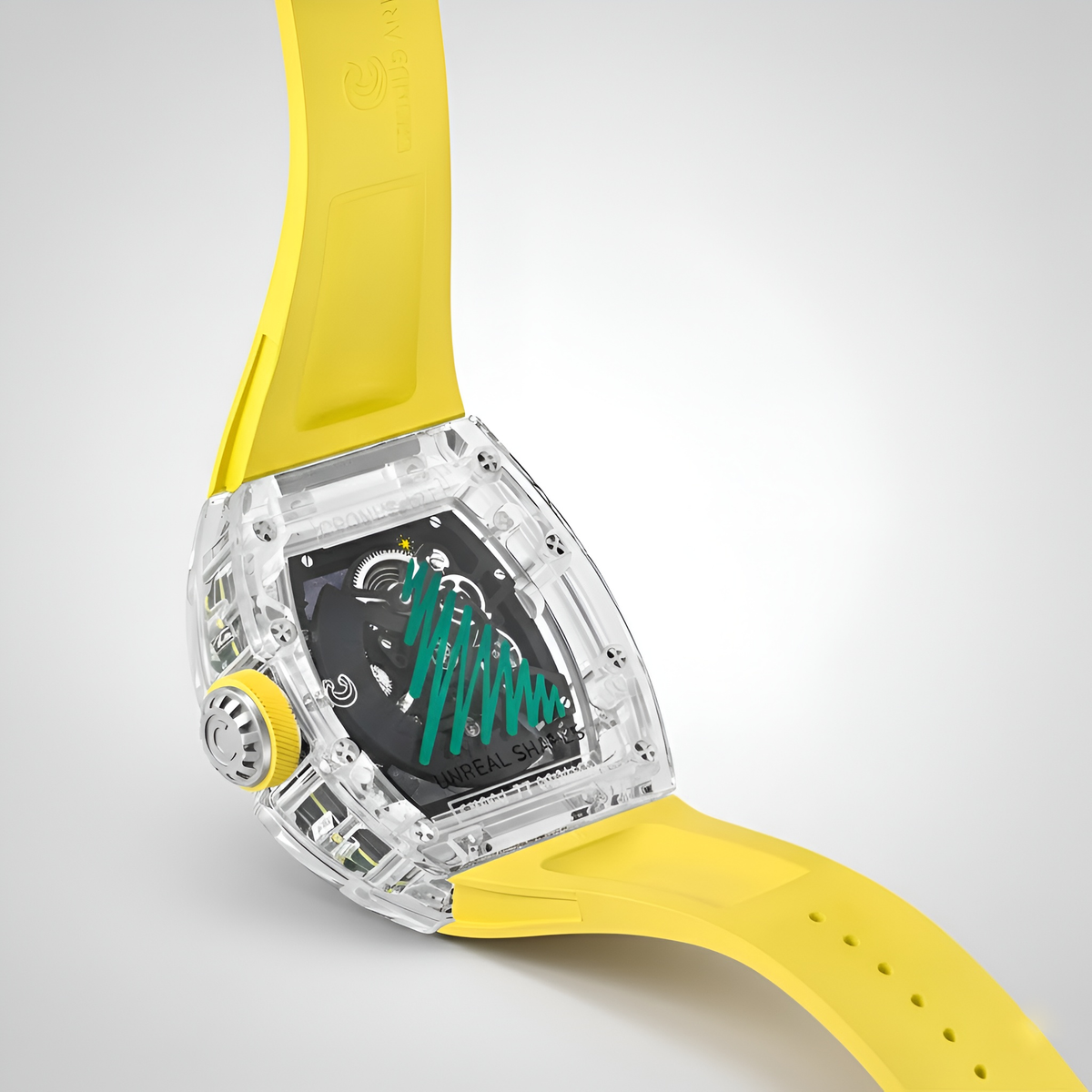 Cronusart CM001-077 Transparent Automatic Skeleton Watch - K9 Crystal Edition breitvacher