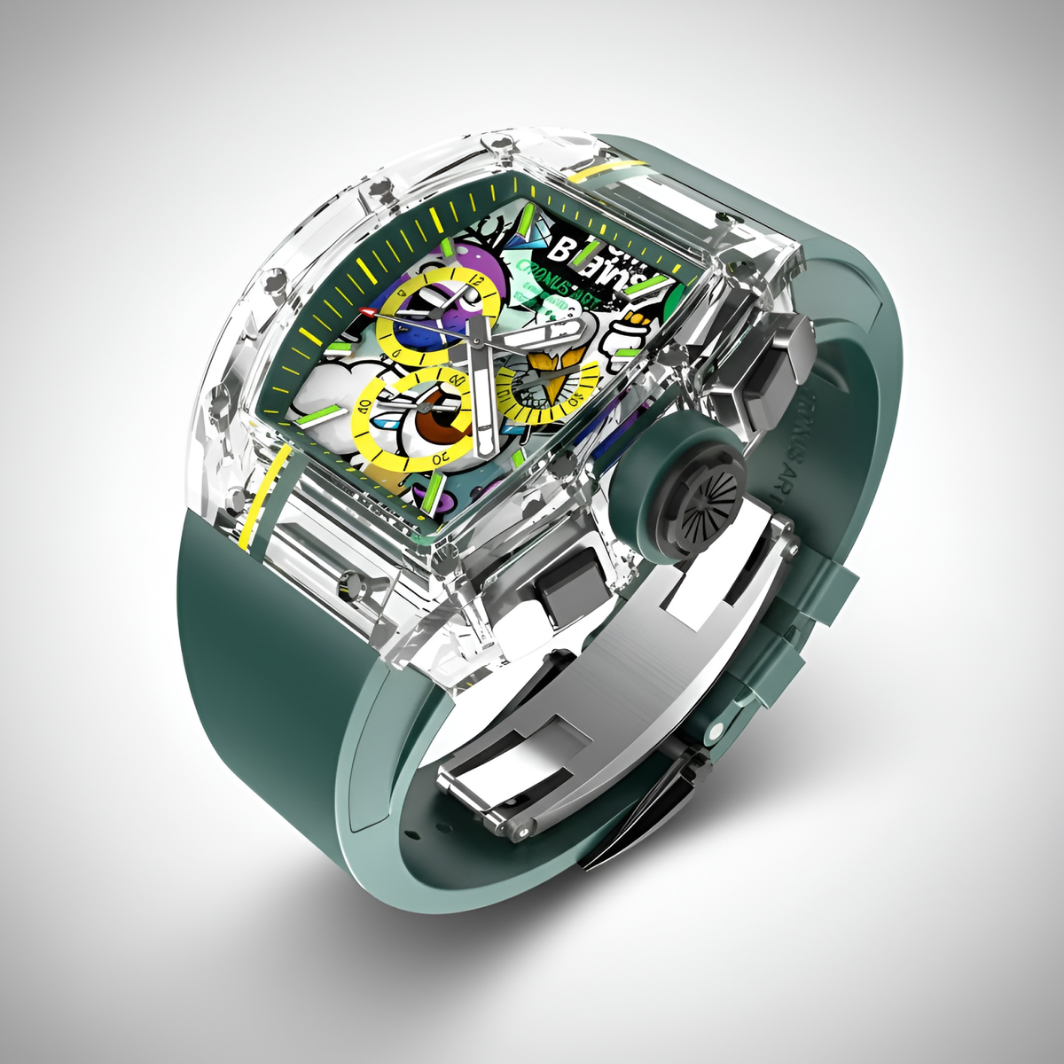 Cronusart CM001-10B Sapphire Chronograph Watch breitvacher