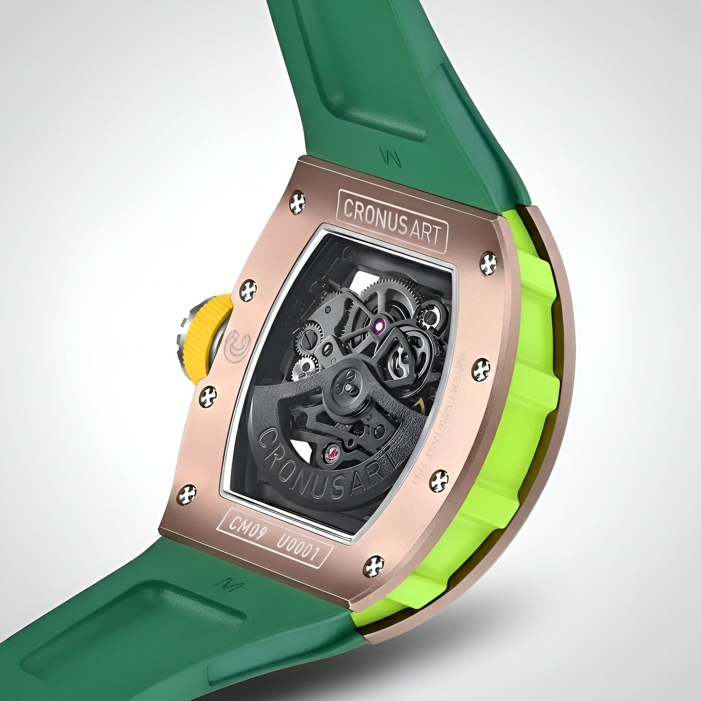 CRONUSART CM09-007 Men’s Automatic Skeleton Watch breitvacher
