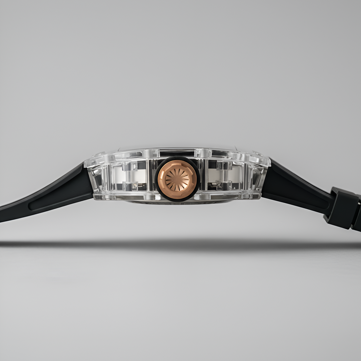 Cronusart CM001-16S Transparent Automatic Watch - Rainbow Edition breitvacher