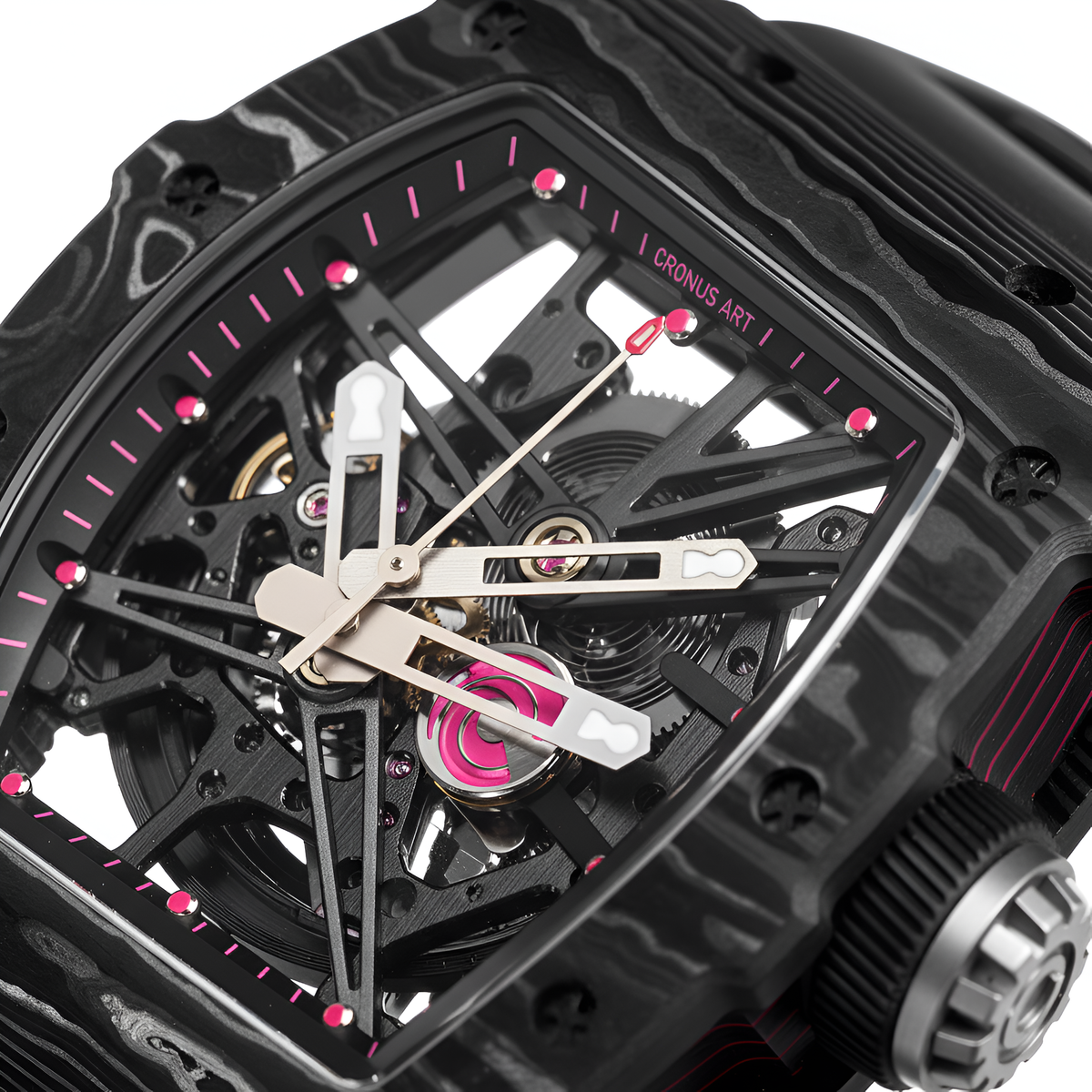 Cronusart CM002-13A Carbon Fiber Skeleton Watch - NTPT Edition breitvacher