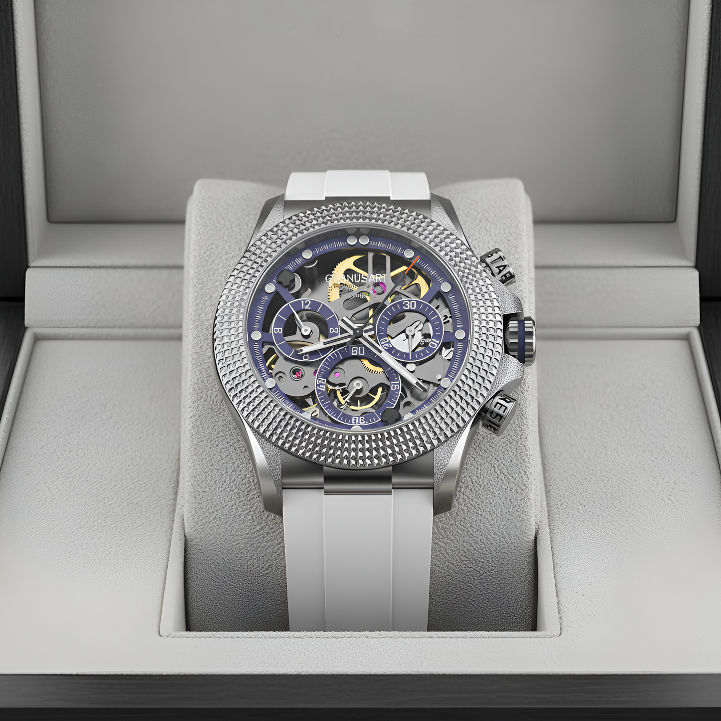 CRONUSART CM015-001 - Men - watch box, elegant presentation