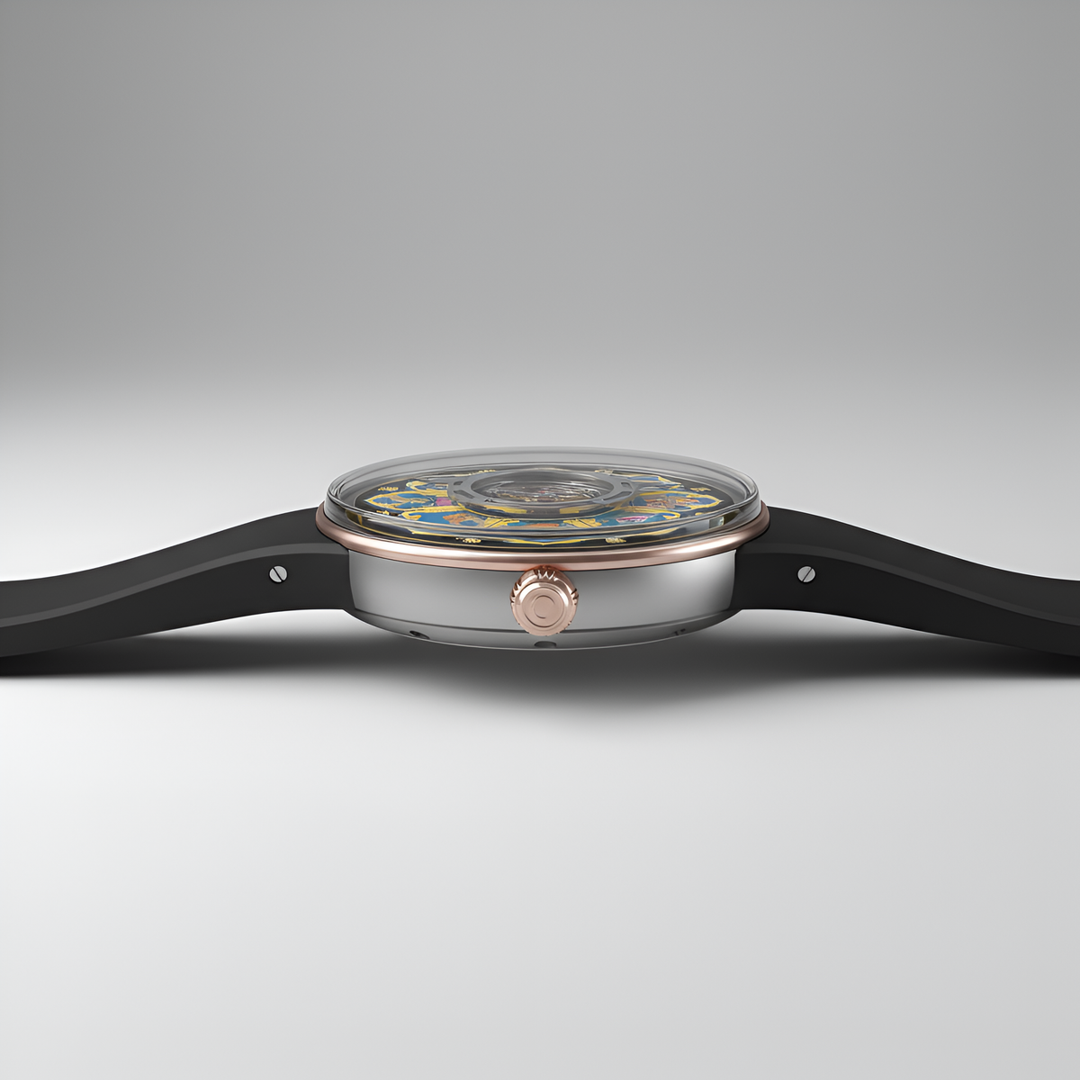 Cronusart CM023-008 Titanium Automatic Tourbillon Watch 120H Reserve breitvacher