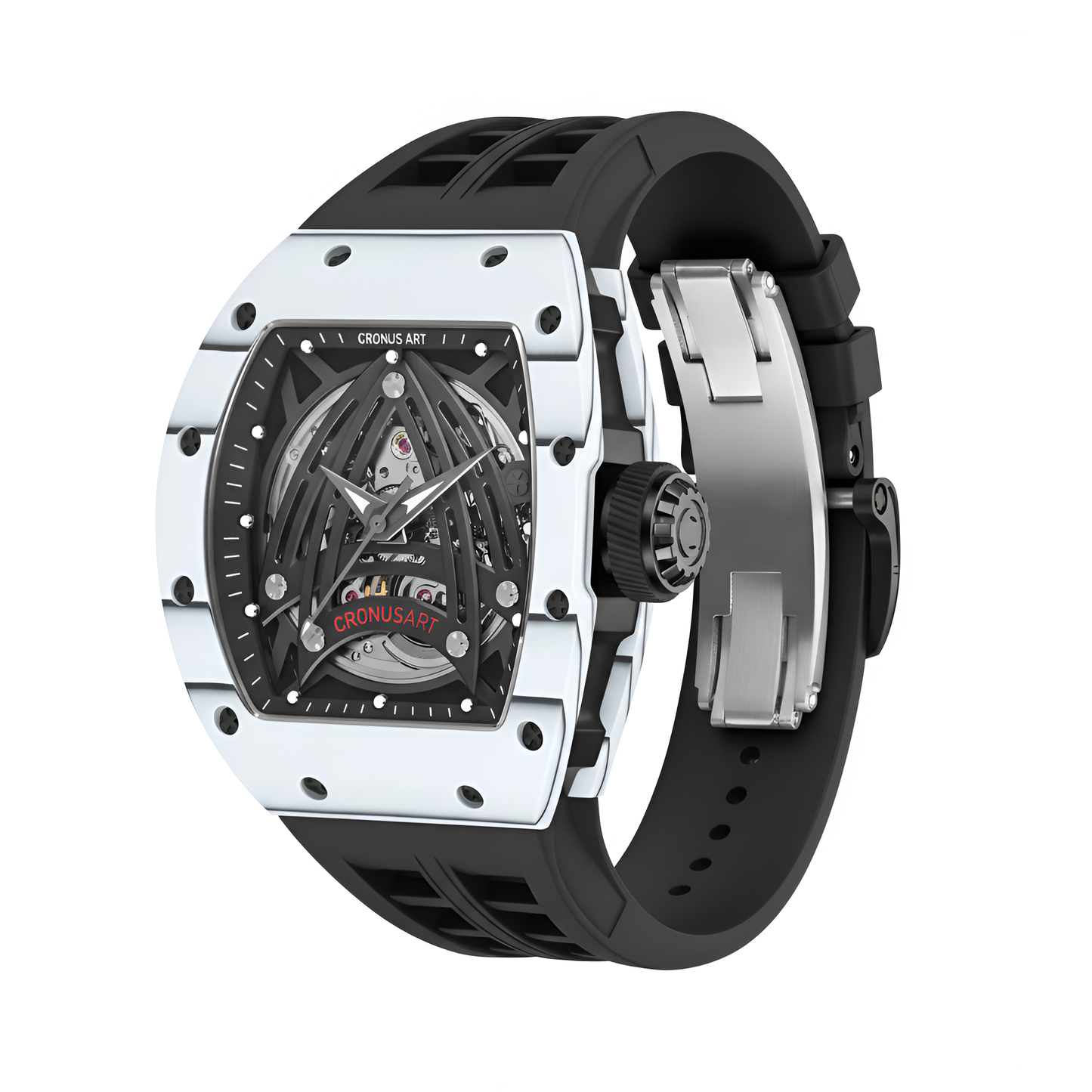 CRONUSART CM002-073 Carbon Fiber Skeleton Watch breitvacher