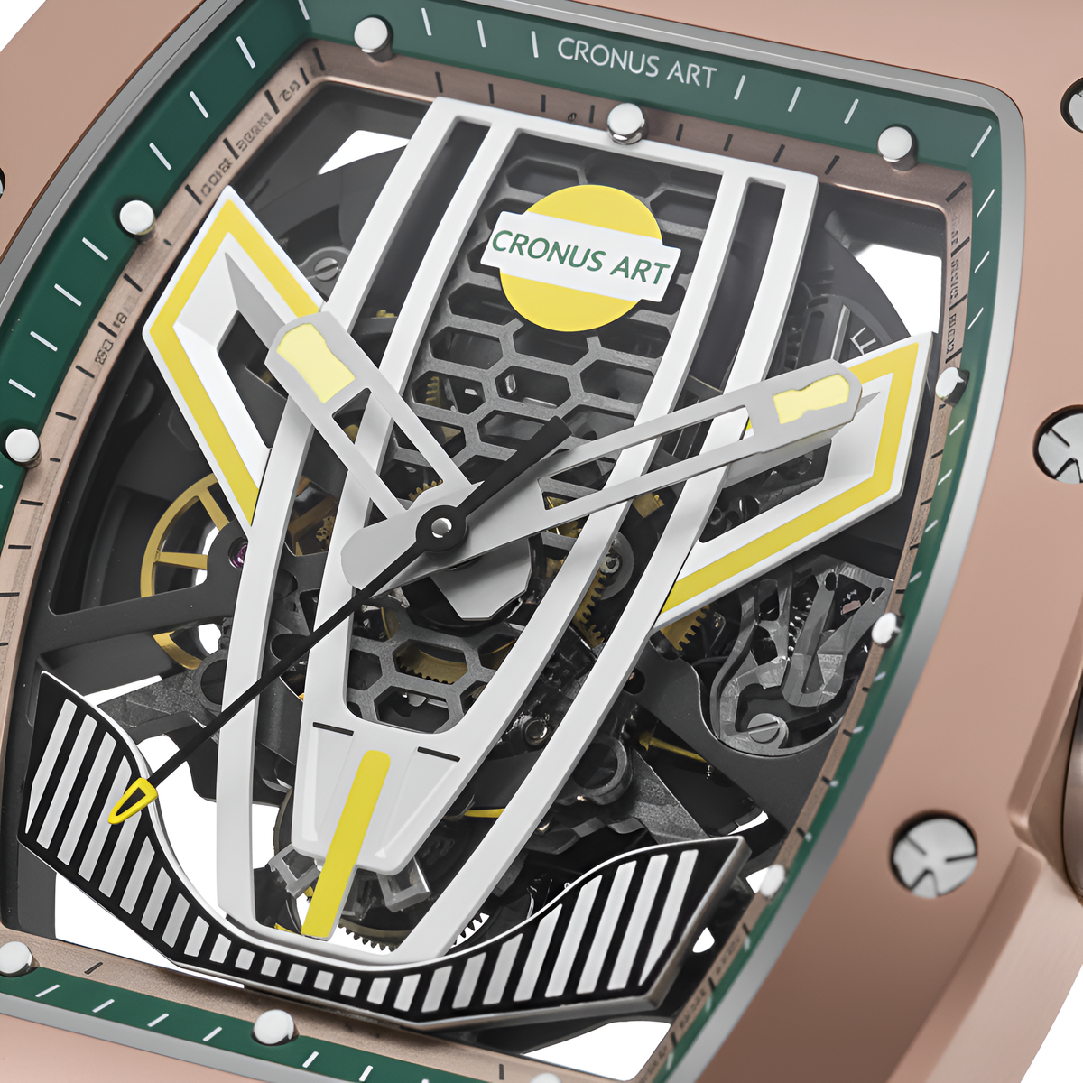 CRONUSART CM09-007 Men’s Automatic Skeleton Watch breitvacher