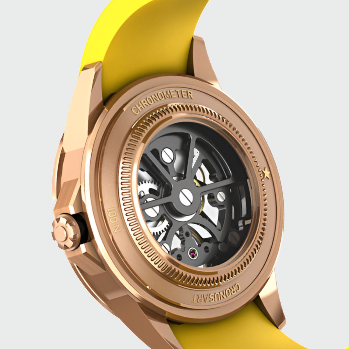Cronusart CM05-06A Automatic Skeleton Watch - Hollow Out Edition breitvacher